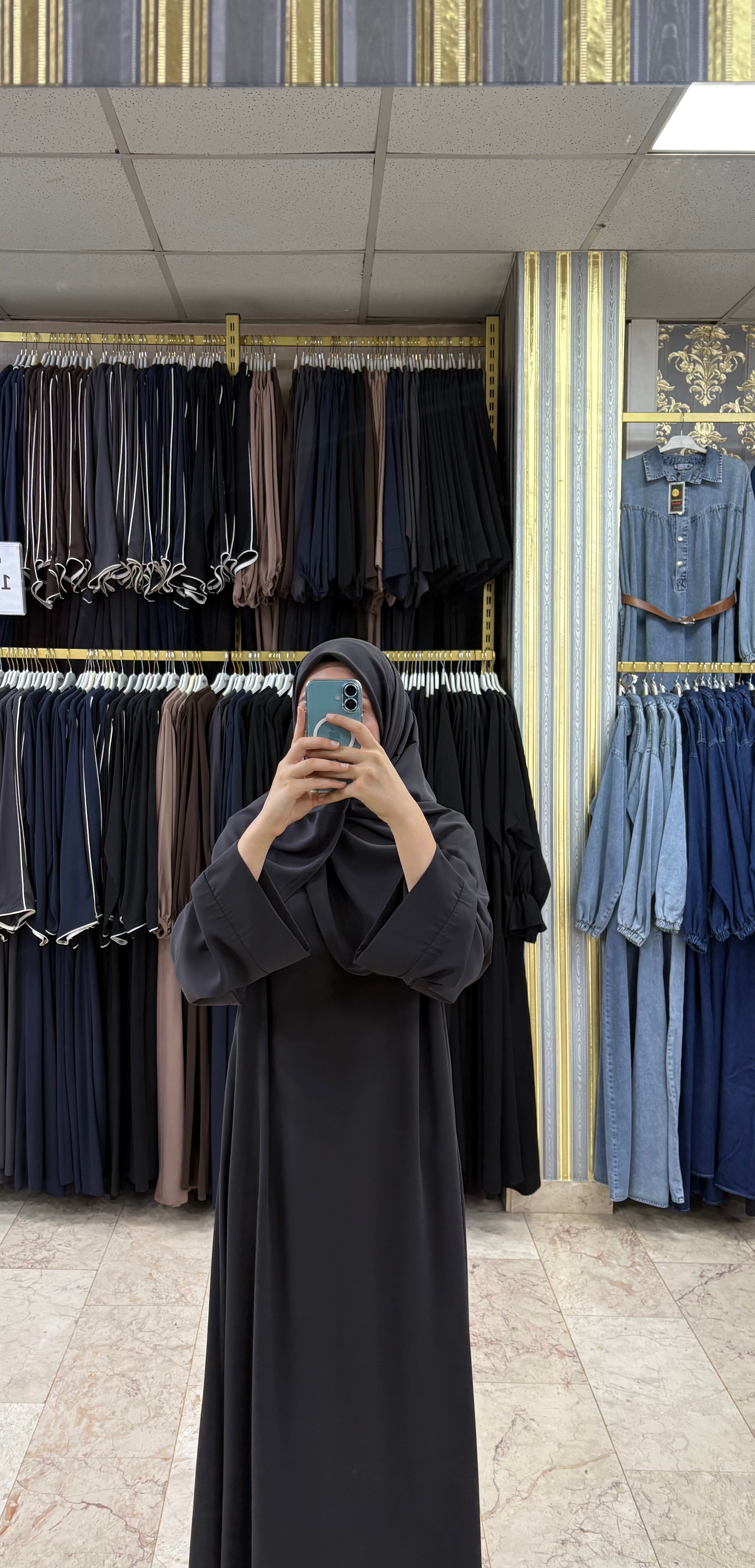 ABAYA ELBİSE FÜME