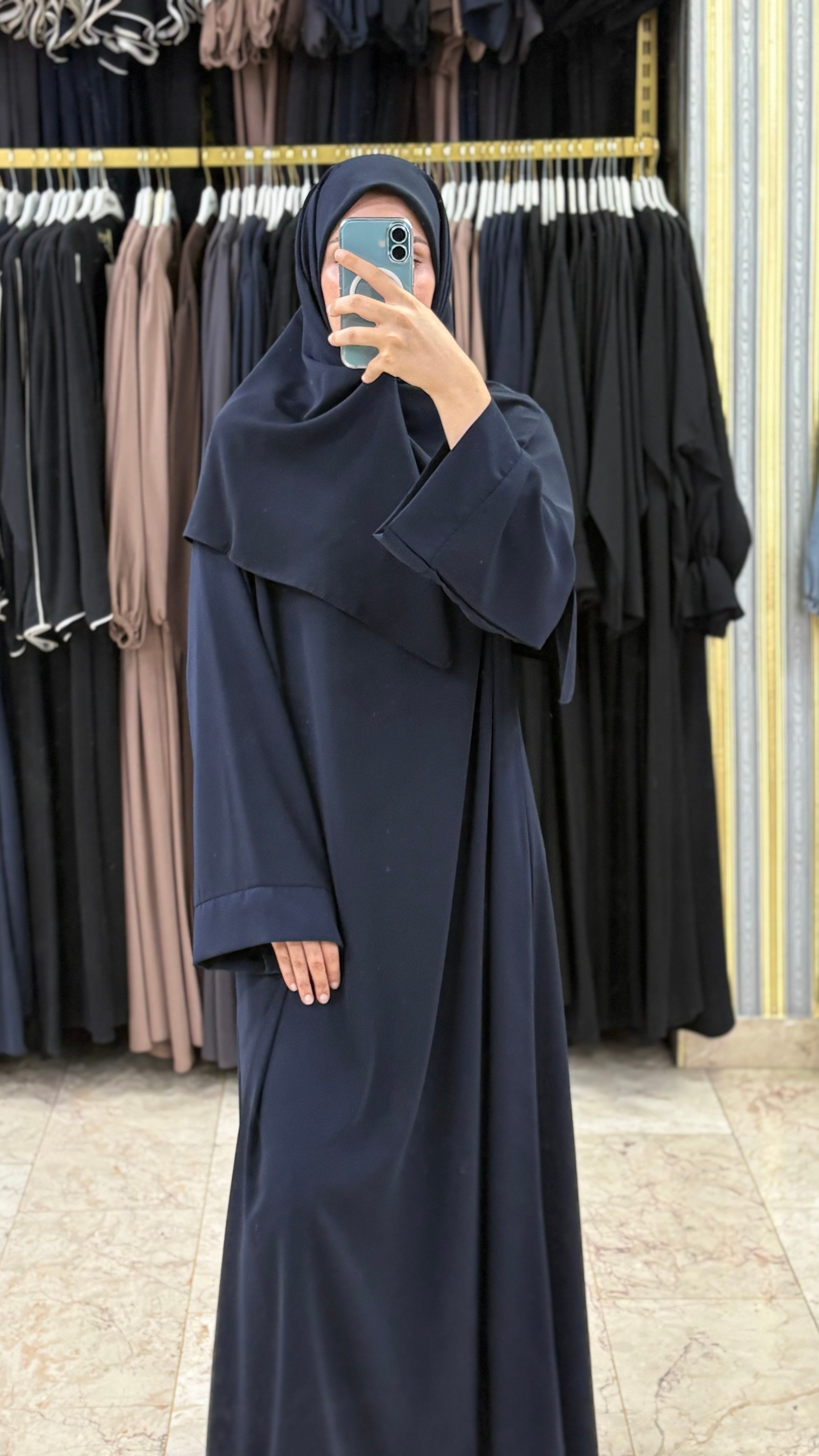 ABAYA ELBİSE LACİVERT