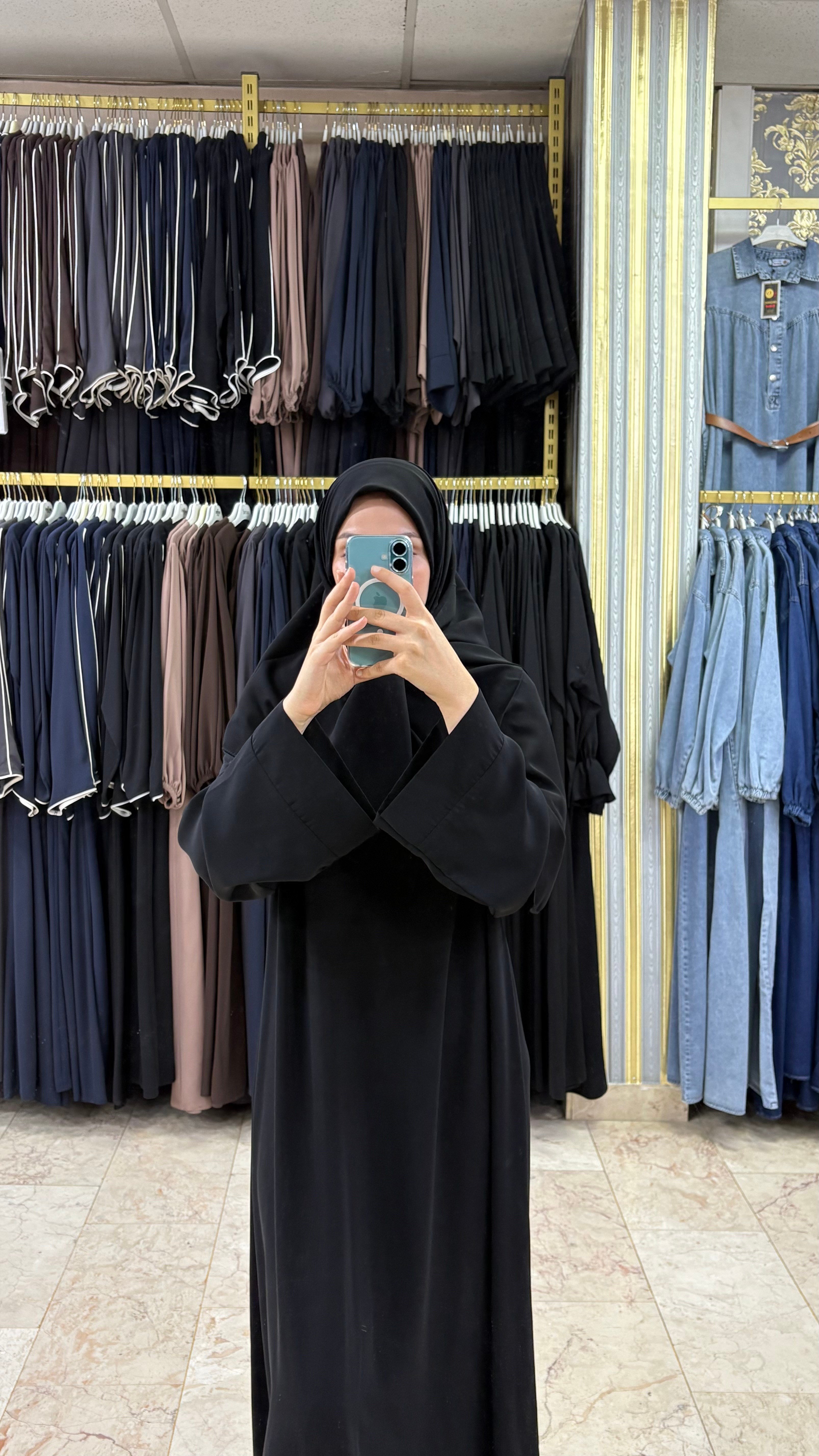 ABAYA ELBİSE SİYAH