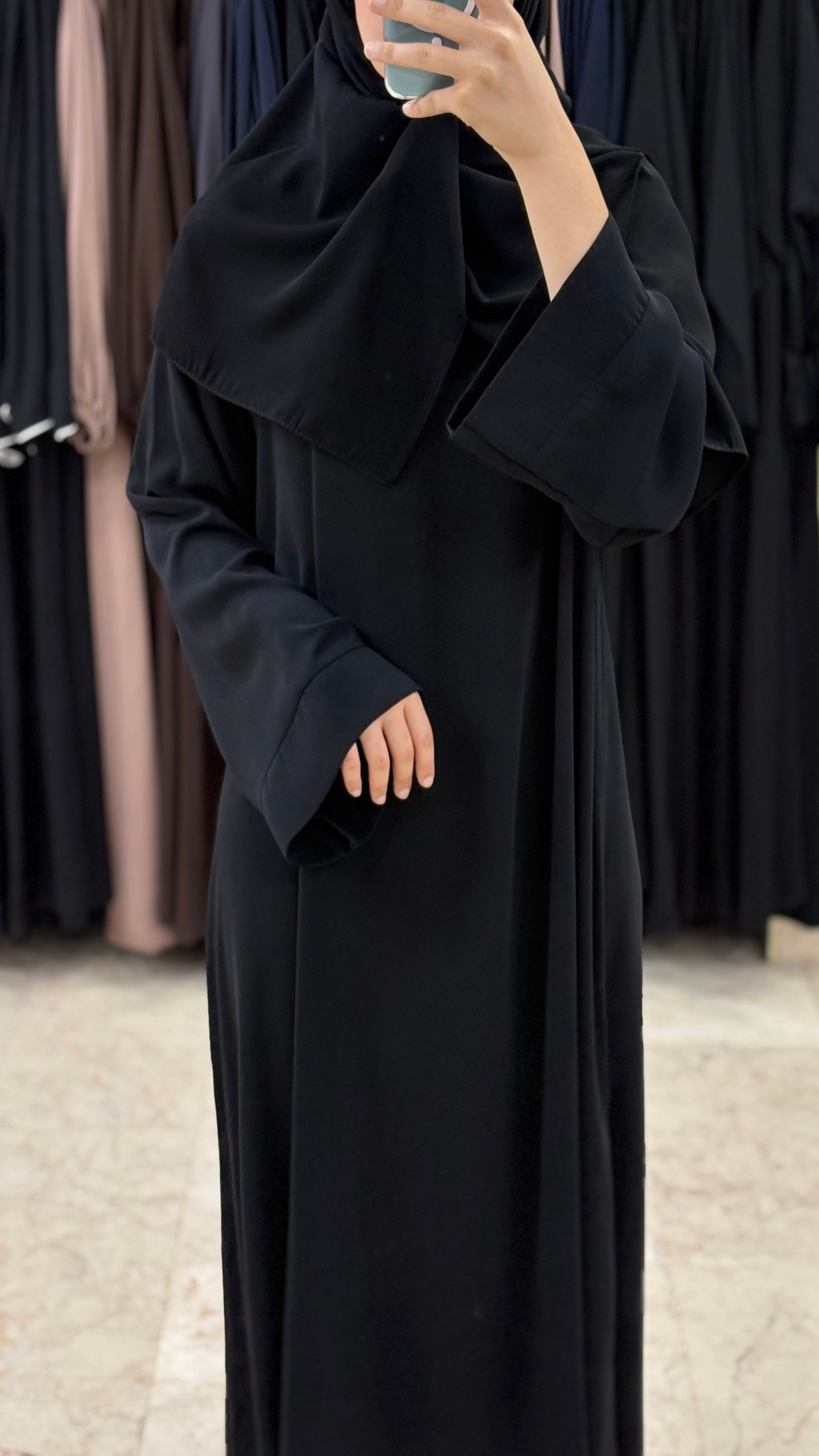 ABAYA ELBİSE SİYAH