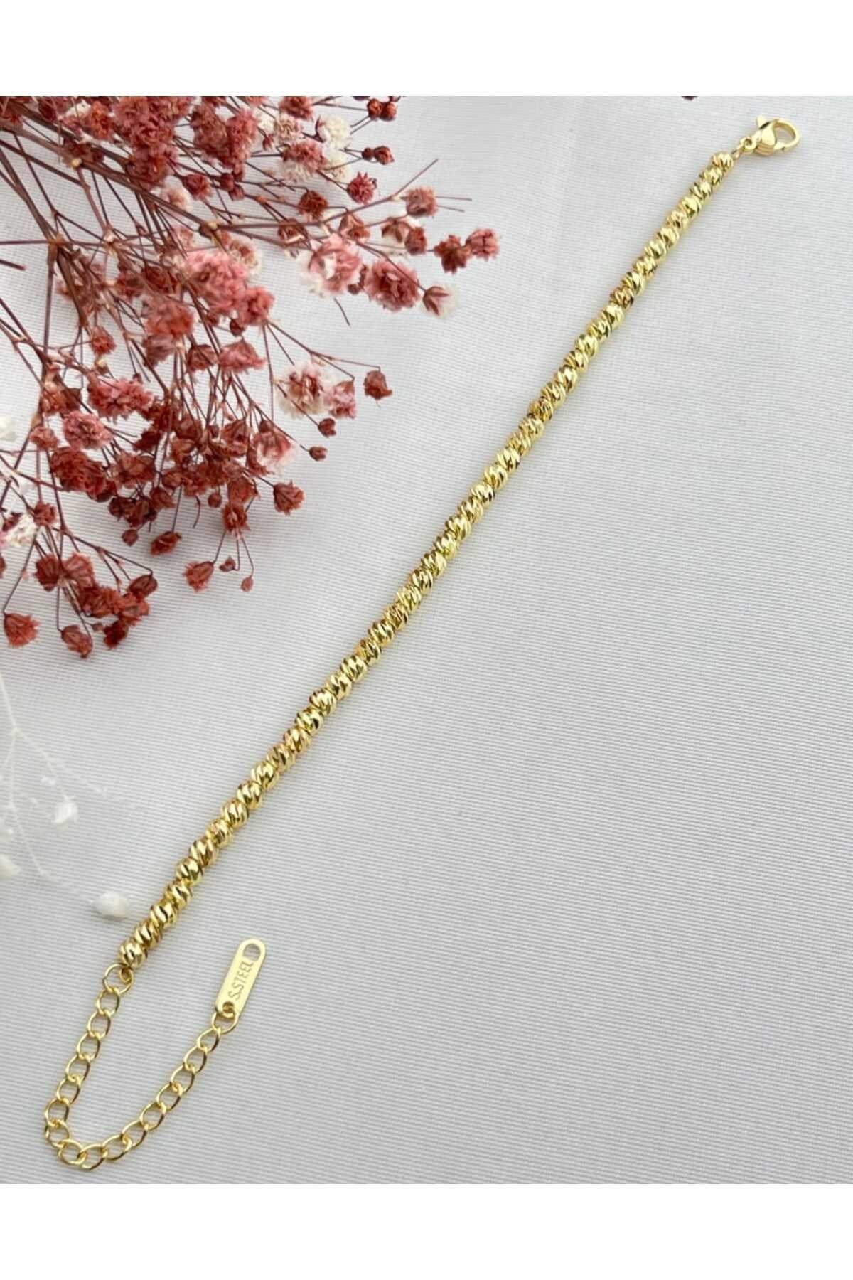 Dorika 14K Çelik Kadın Bileklik