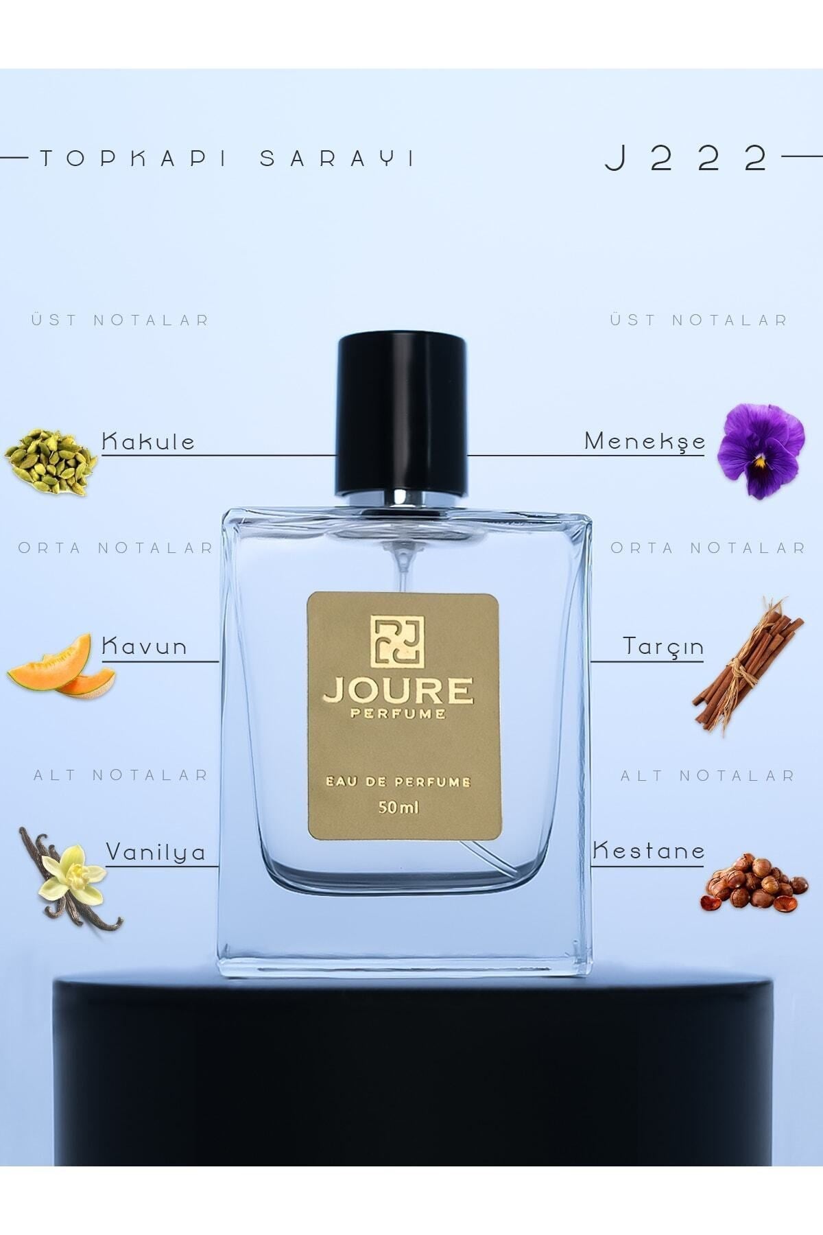 J222 Afrodizyak Etkili Odunsu Tatlı Vanilya 50ml Kalıcı Edp Erkek Parfüm