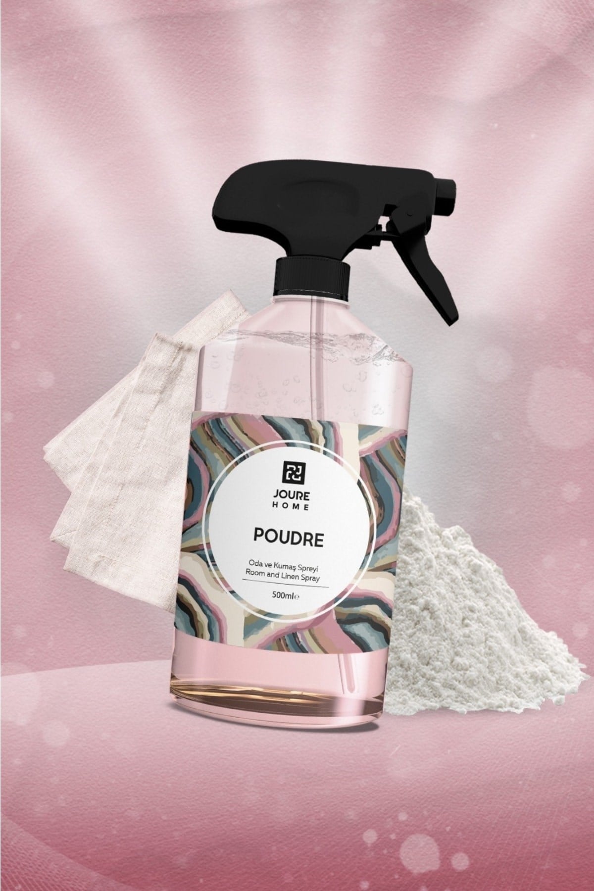 Poudre Oda Ve Kumaş Sprayi - Kötü Koku Giderici, Hava Ferahlatıcı, Kalıcı 500 ml