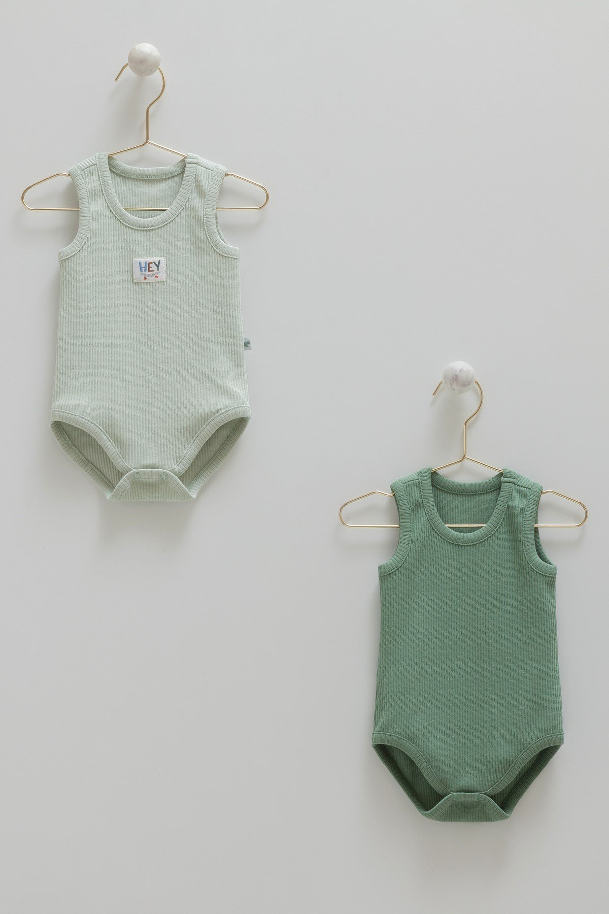 2'li Basic Kaşkorse Erkek Bebek Body Seti