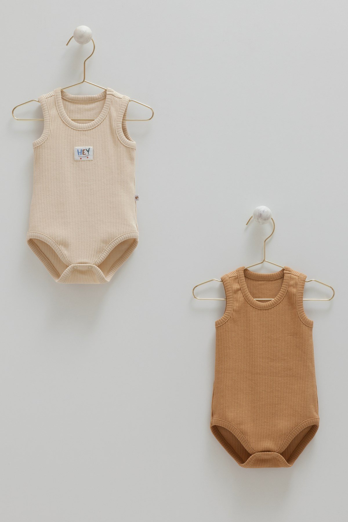 2'li Basic Kaşkorse Erkek Bebek Body Seti