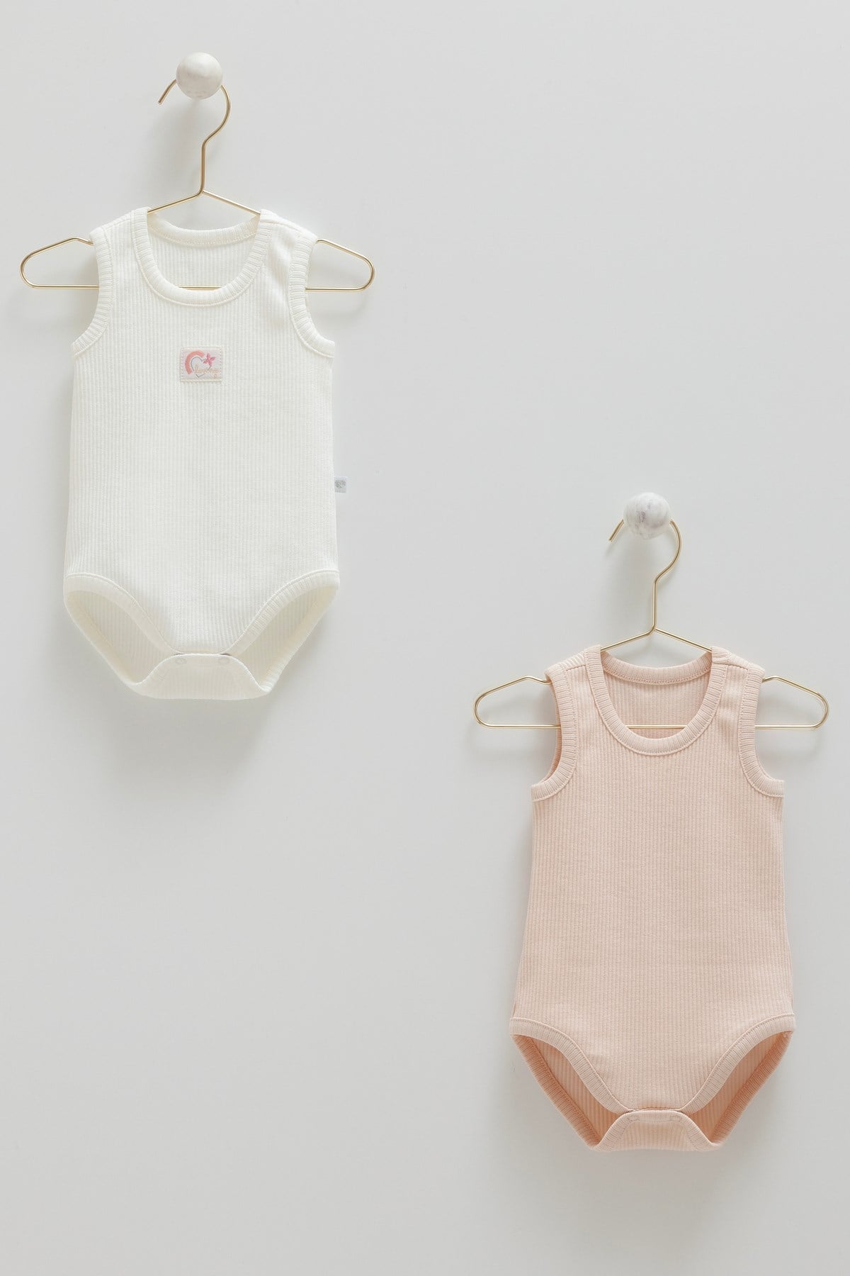 2'li Basic Kaşkorse Kız Bebek Body Seti