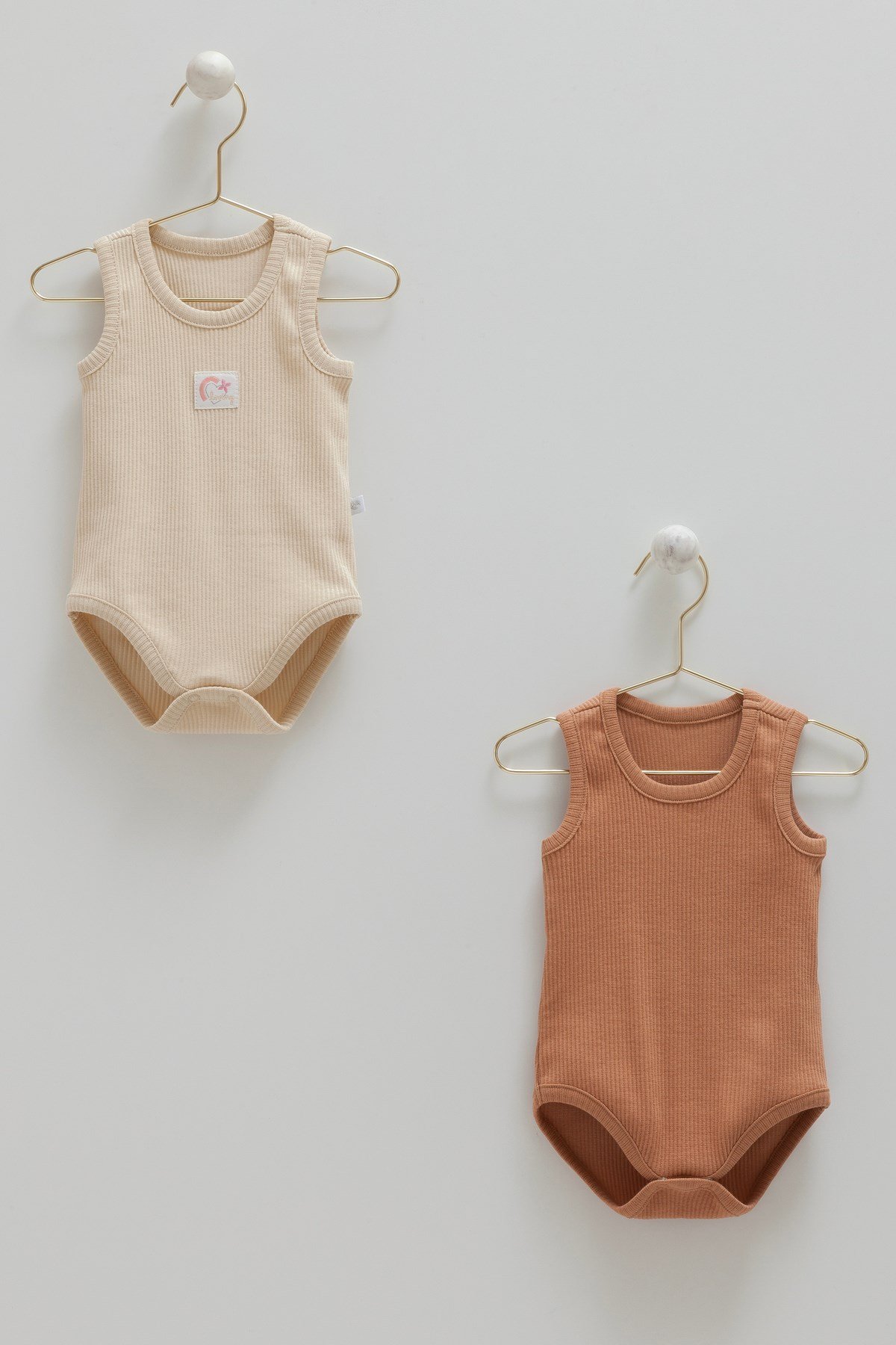 2'li Basic Kaşkorse Kız Bebek Body Seti