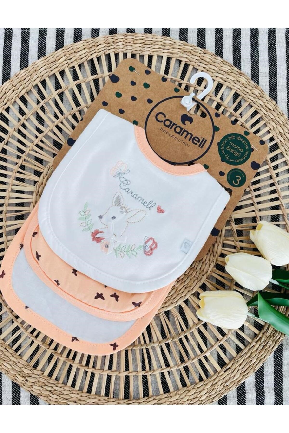 3'lü Bebek Mama Önlüğü (SOMON)