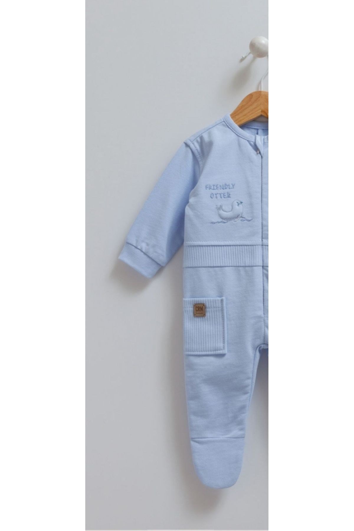 Desenli Bebek Tulum Rahat Ve Esnek 100%pamuk (,1-3, 3-6 AYLAR PATİKLİ 6-9 AY 9-12 AY PATİKSİZDİR)