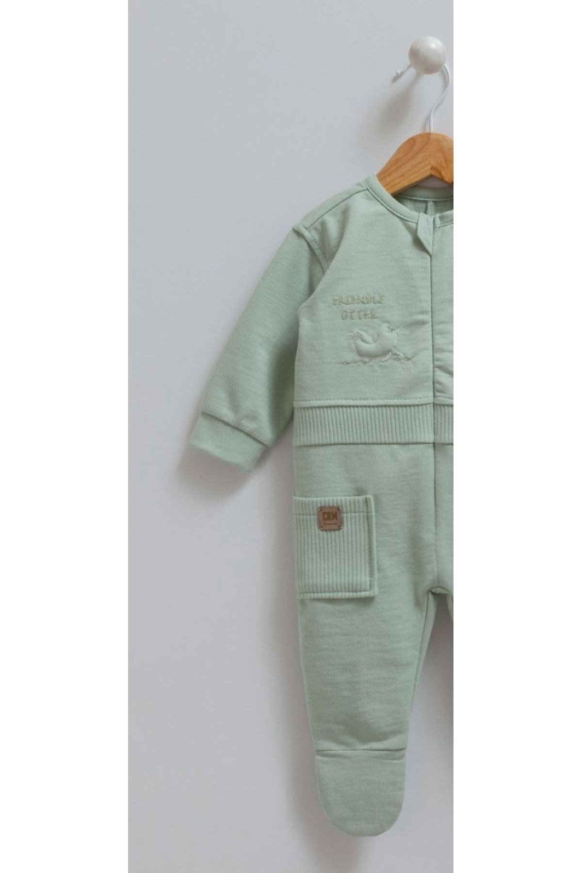 Desenli Bebek Tulum Rahat Ve Esnek 100%pamuk (,1-3, 3-6 AYLAR PATİKLİ 6-9 AY 9-12 AY PATİKSİZDİR)