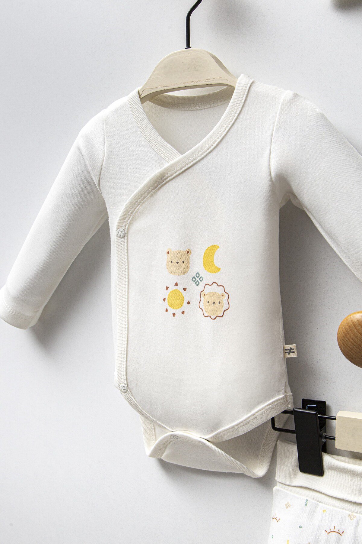ERKEK BEBEK TAKIMI %100 ORGANİK PAMUK (BODY PANTOLON ŞAKPA)