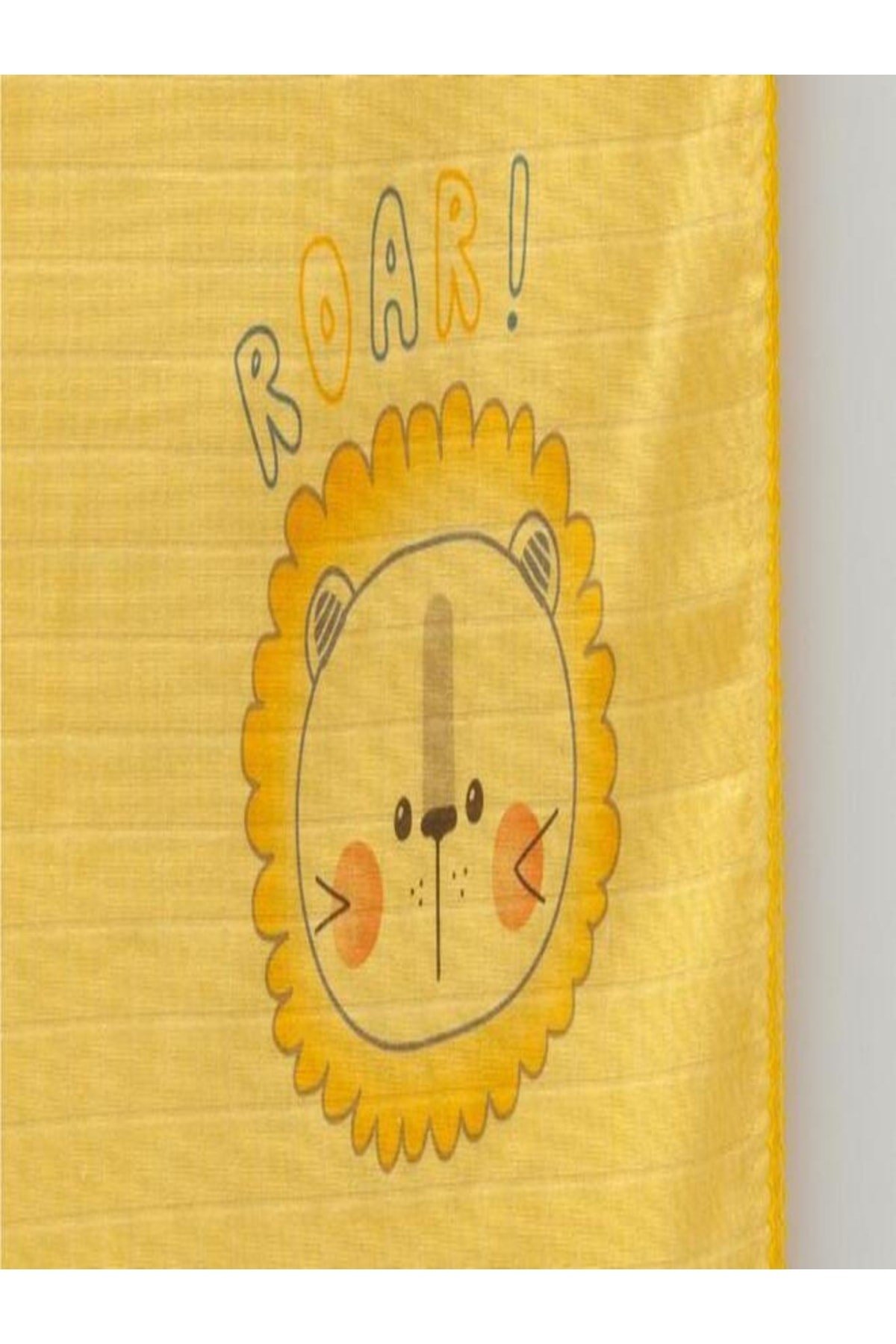 Müslin Bebek Battaniyesi Sarı 80*90