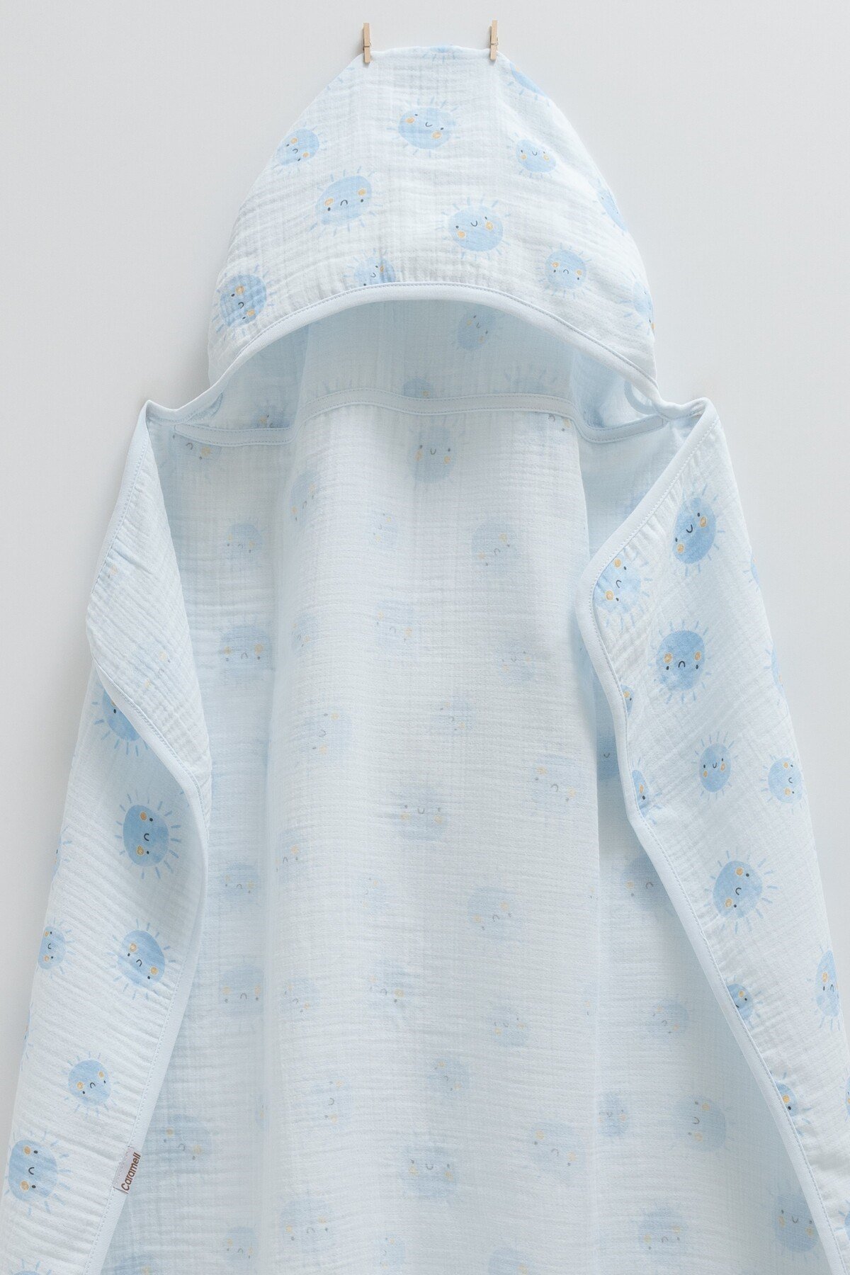 Yenidoğan Kundak Havlu 82^90 Cm %100 ORGANİK PAMUK MÜSLİN KUMAŞ