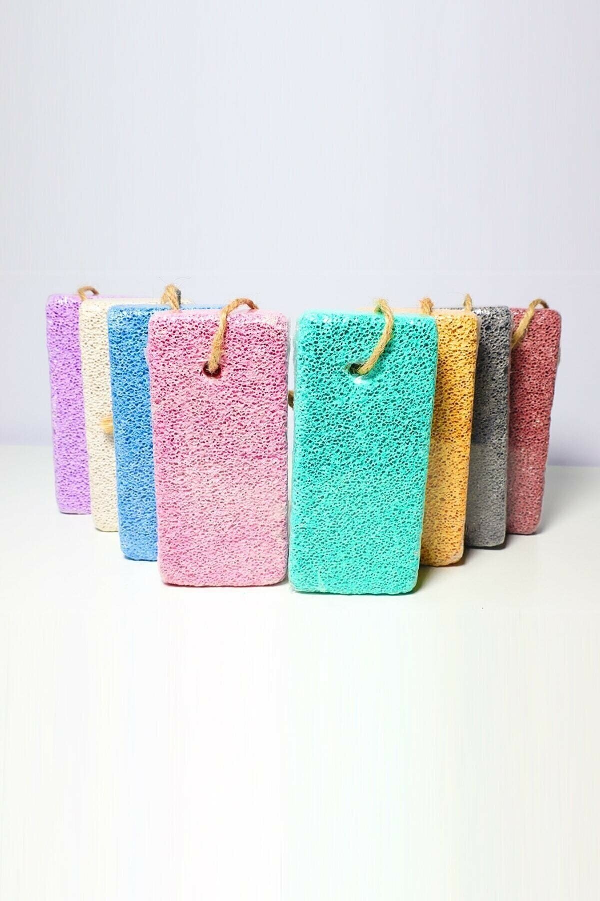 1 Adet Ayak Bakım Topuk Taşı Doğal Ponza Köpük Taşı Nasır Peeling Taşı