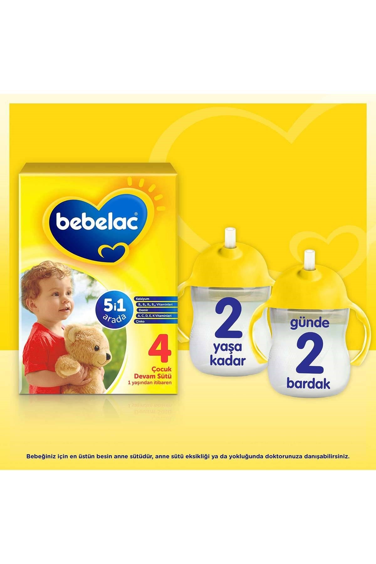 4 Çocuk Devam Sütü 1 Yaş+ 800 Gr