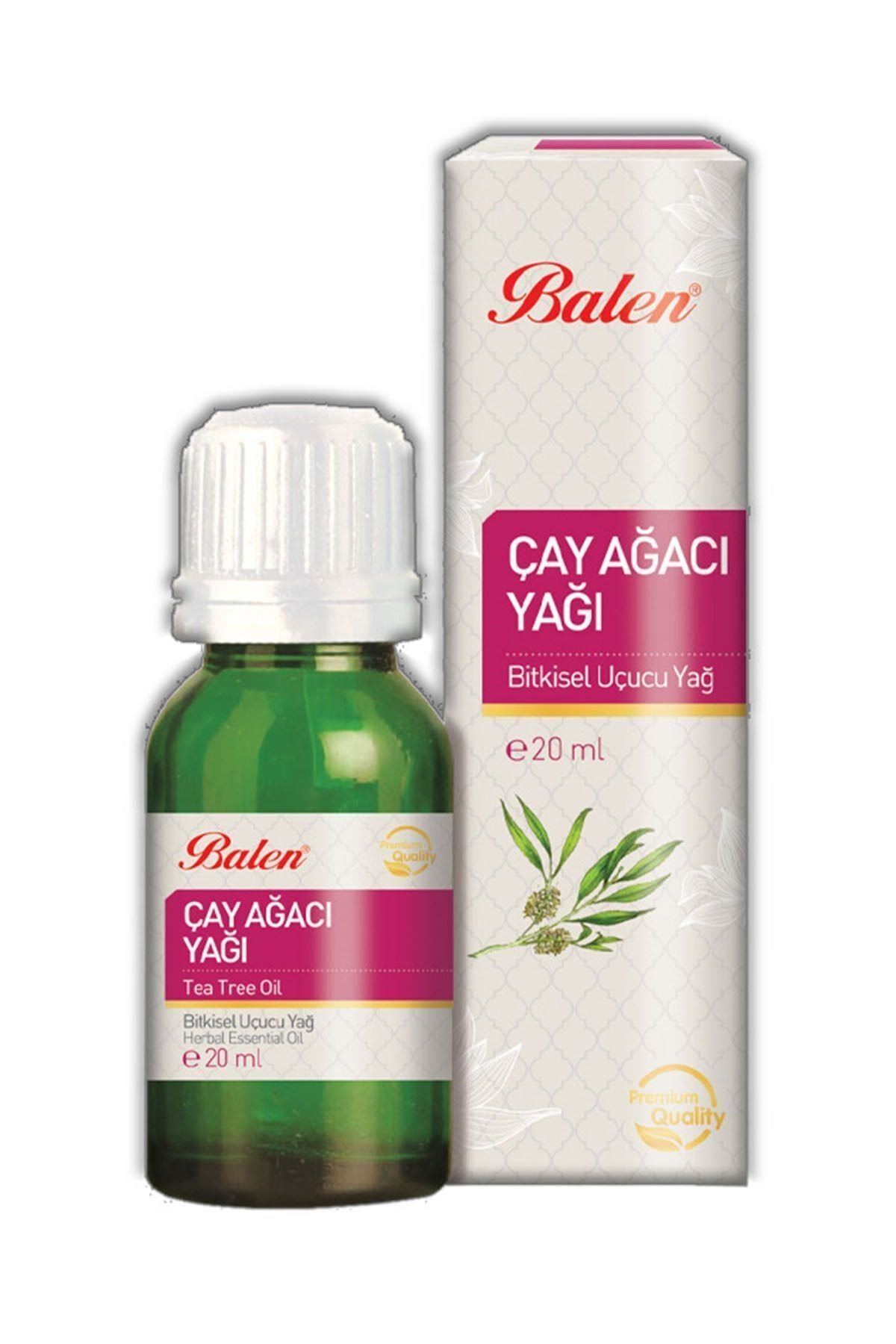 Çay Ağacı Hint Defnesi Yağı Saf Katkısız Orjinal 20 ml