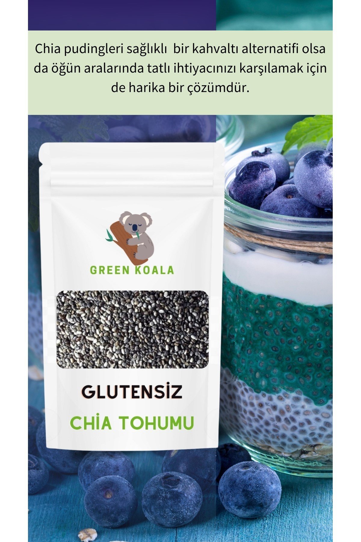 Chia Tohumu 200 gr , Organik , Gluten Içermez