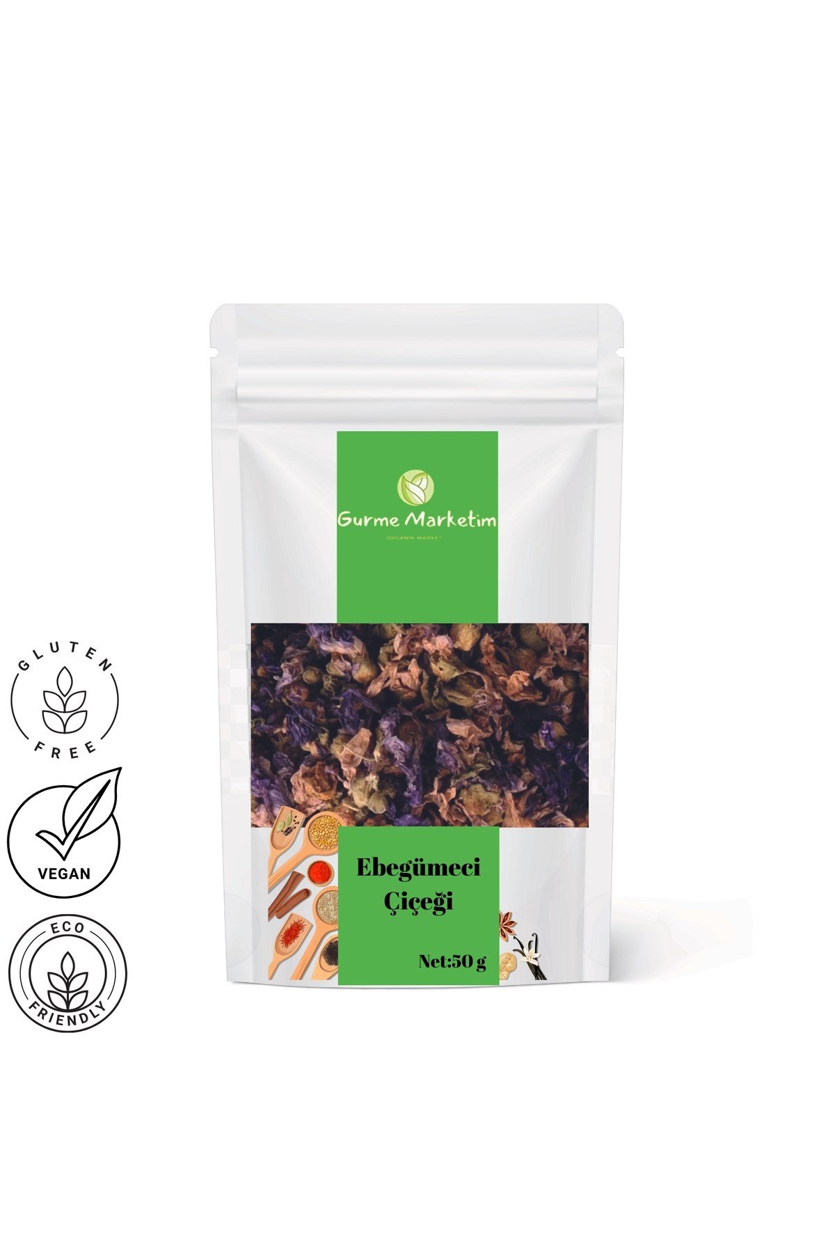 Ebegümeci Çiçeği Dökme 50 gr