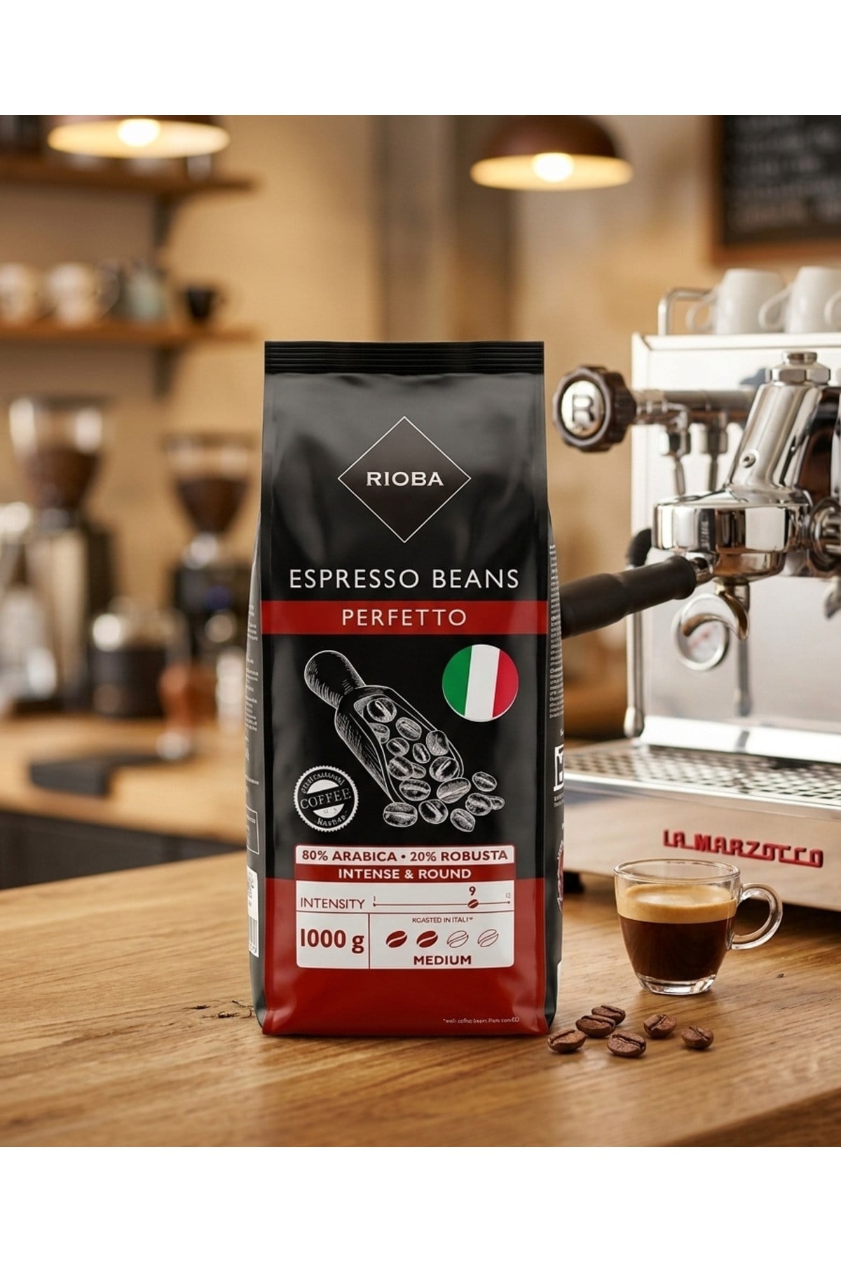 Espresso Çekirdek Gold Kahve %80arabica %20 Robust 1kg