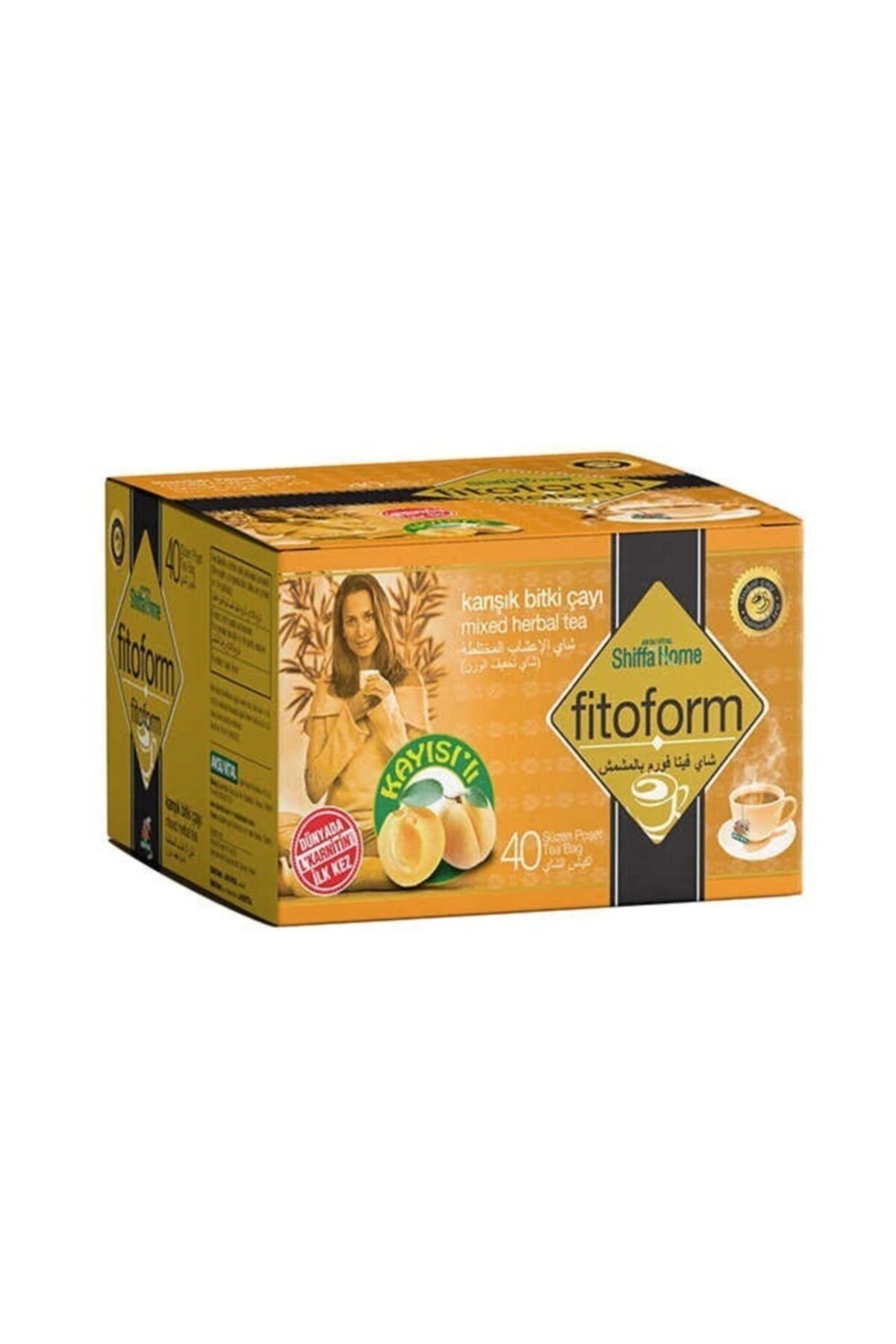 Fitoform Karışık Bitki Çayı Kayısılı Fitaform L-karnitinli Form Çayı