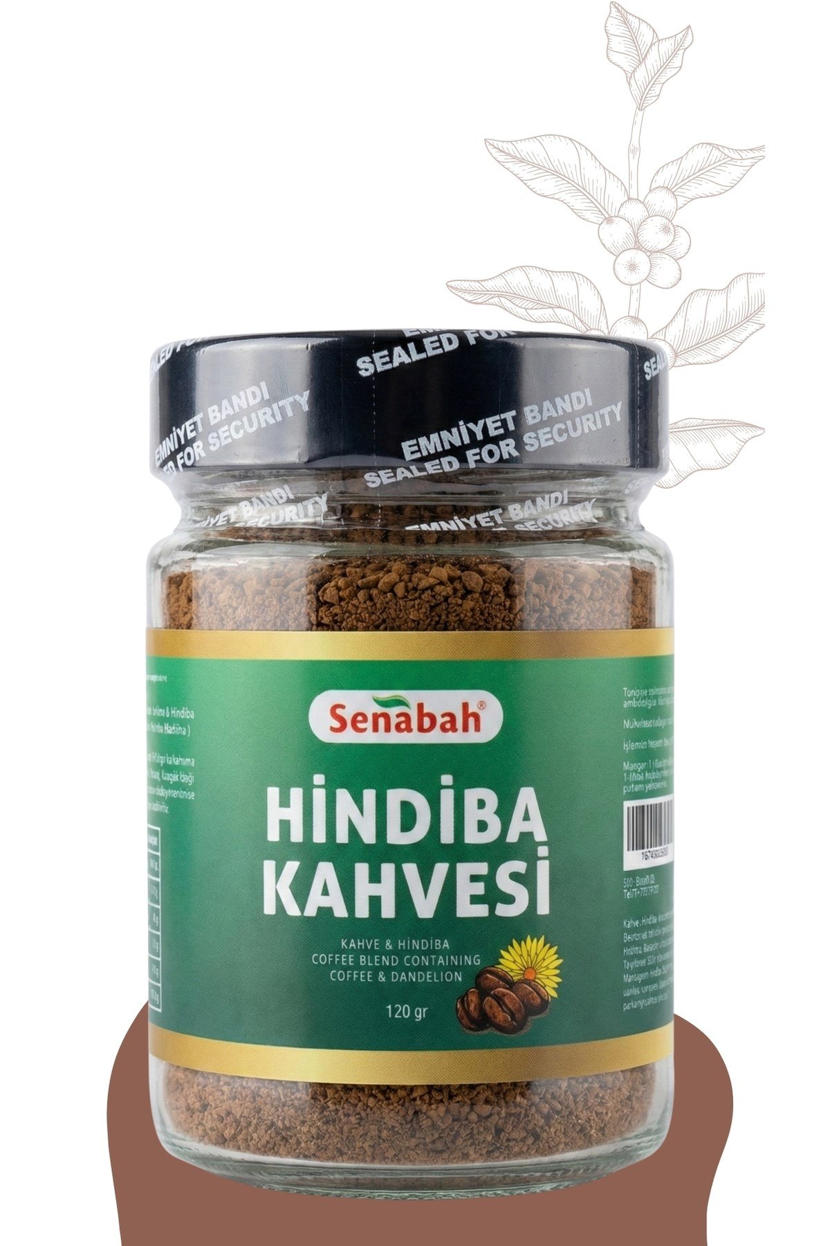Hindiba Kahvesi Detox 1 Aylık [60 Kullanım] 120gr