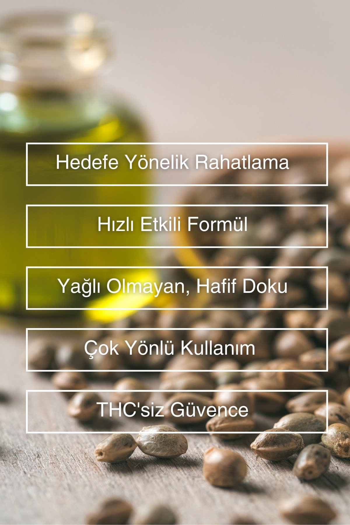 KENEVİR MASAJ KREMİ