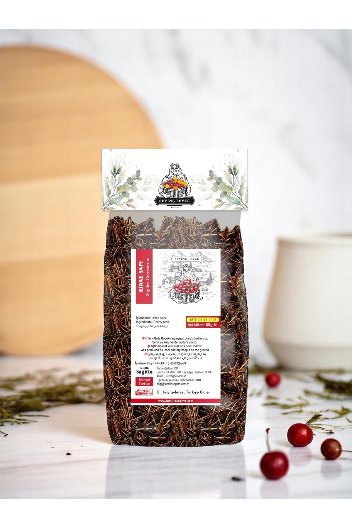 Kiraz Sapı, Kiraz Sapı Çayı, Cherry Stalk, Cerasus Avium 50g