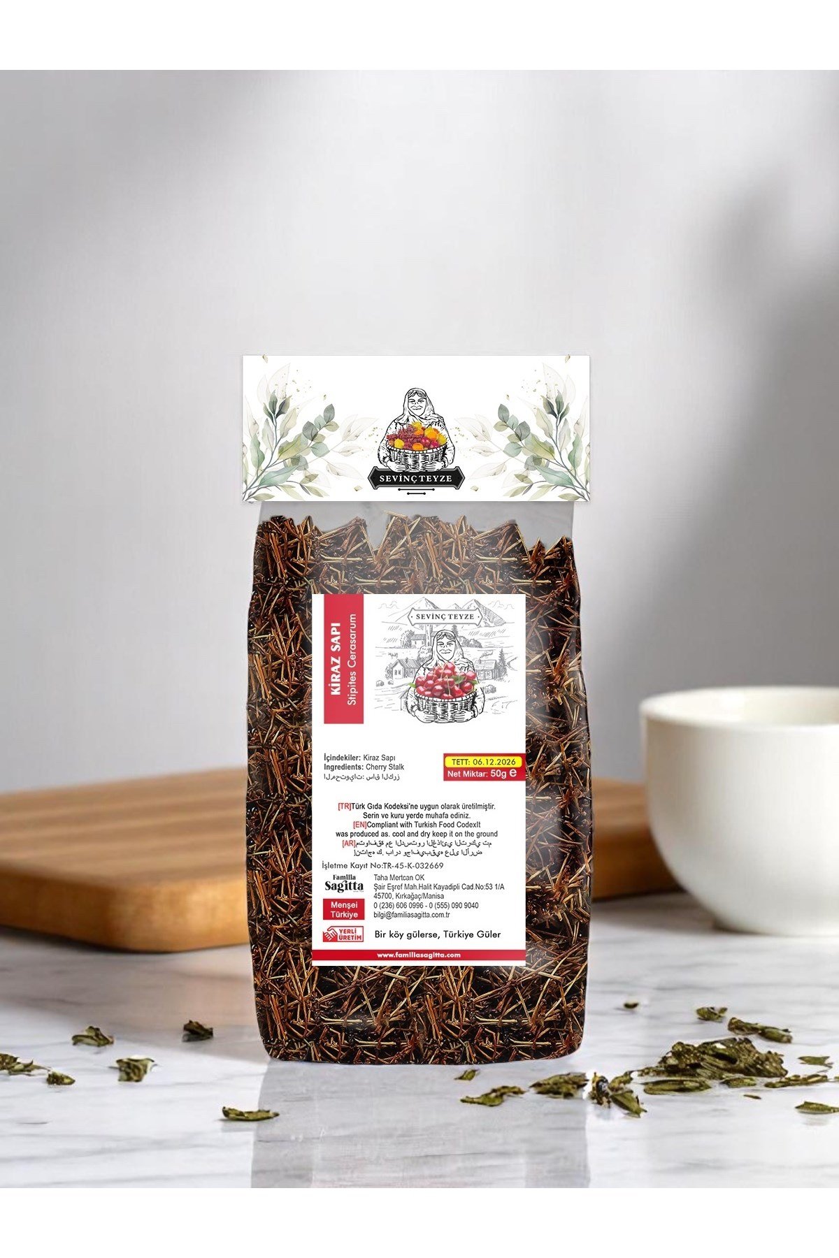 Kiraz Sapı, Kiraz Sapı Çayı, Cherry Stalk, Cerasus Avium 50g
