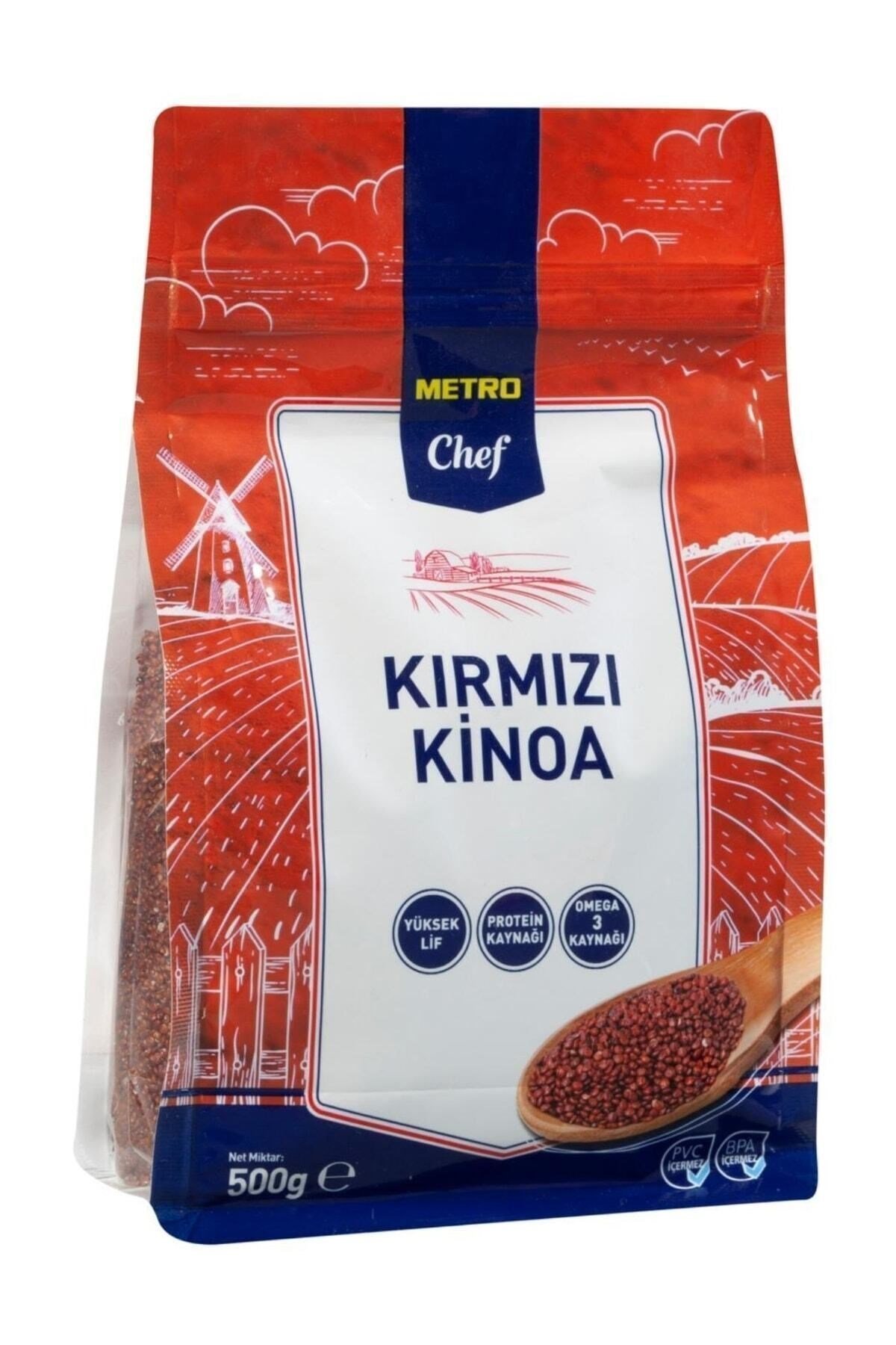 Kırmızı Kinoa 500 gr Kırmızı Kiona
