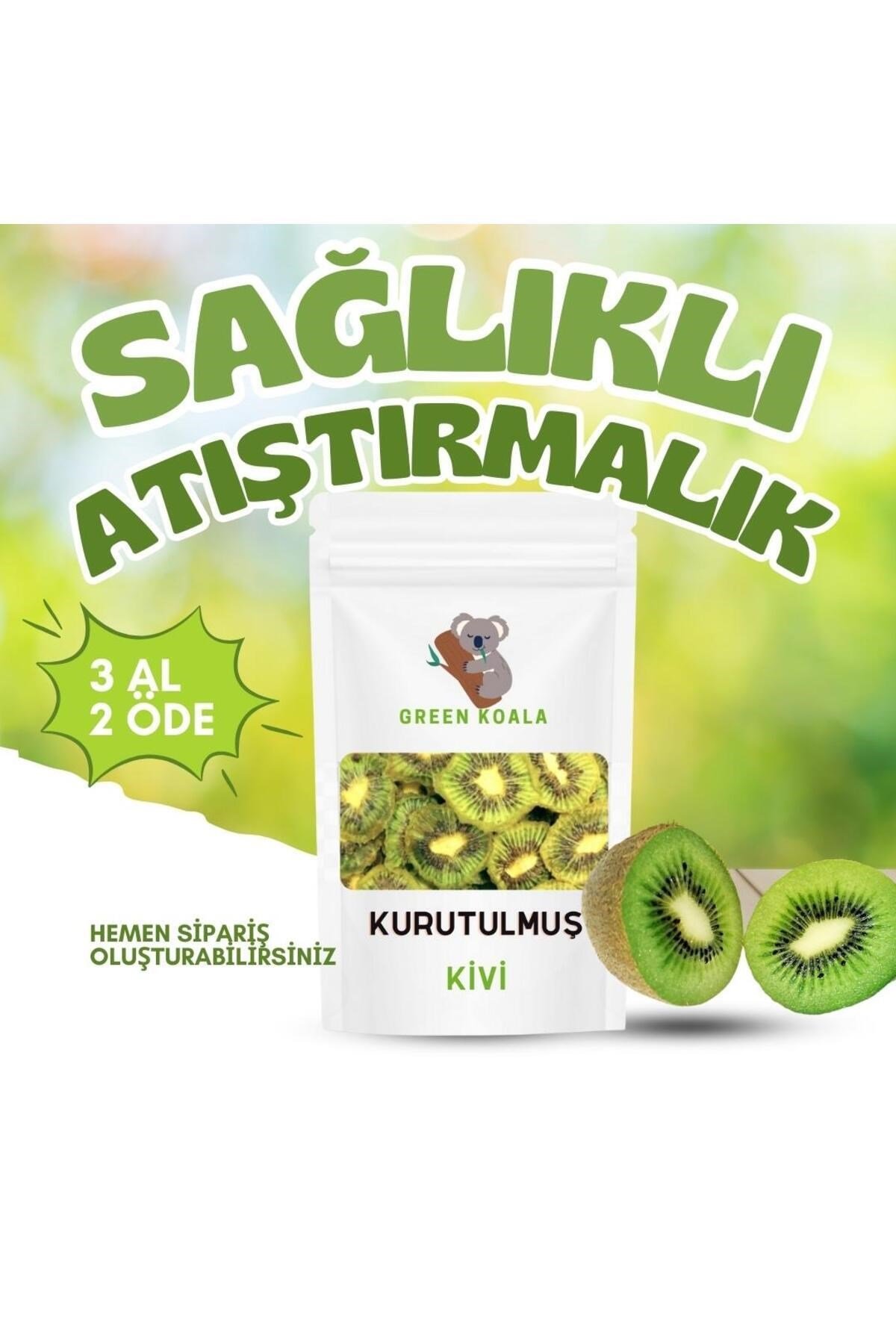 Kurutulmuş Kivi Deluxe 100 gr