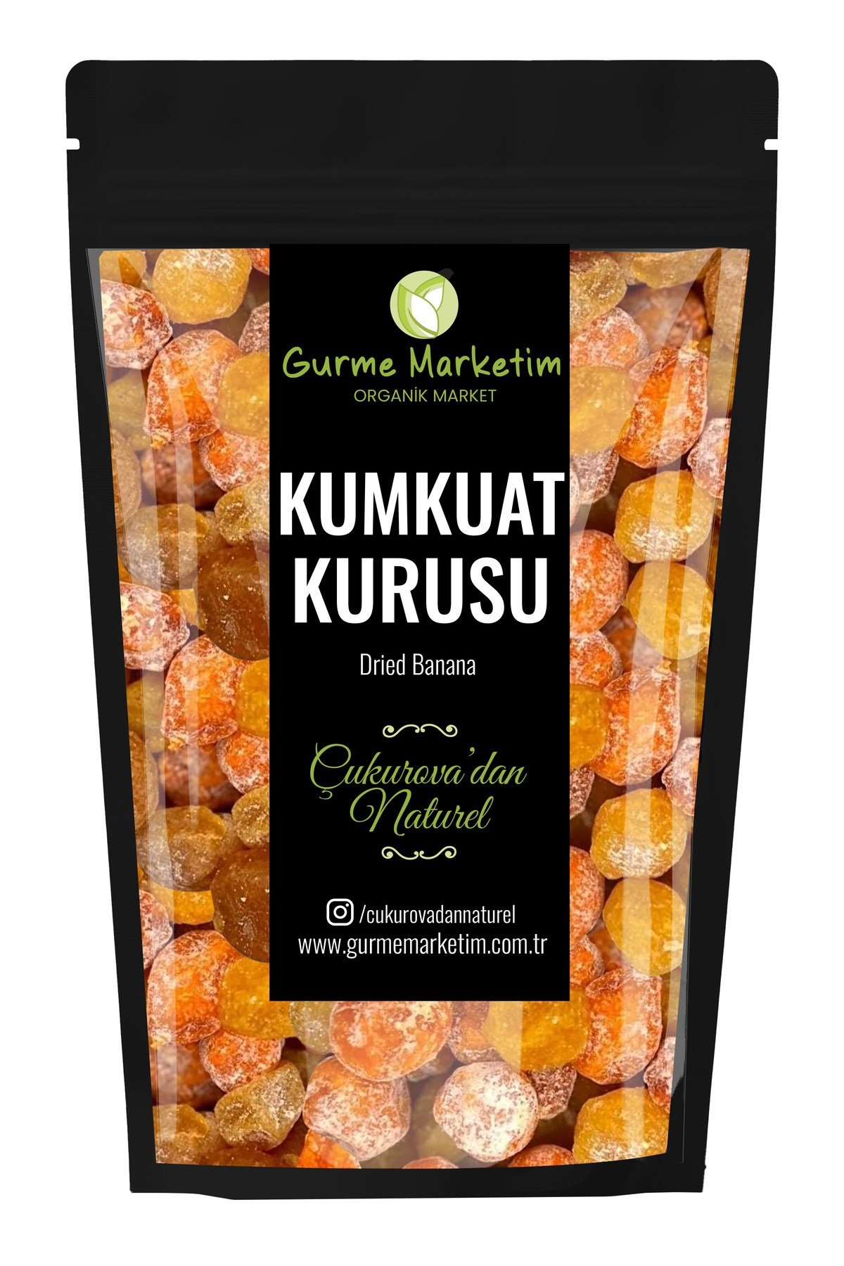 Kurutulmuş Kumkuat Doğal Deluxe Yeni Mahsul 100 Gr