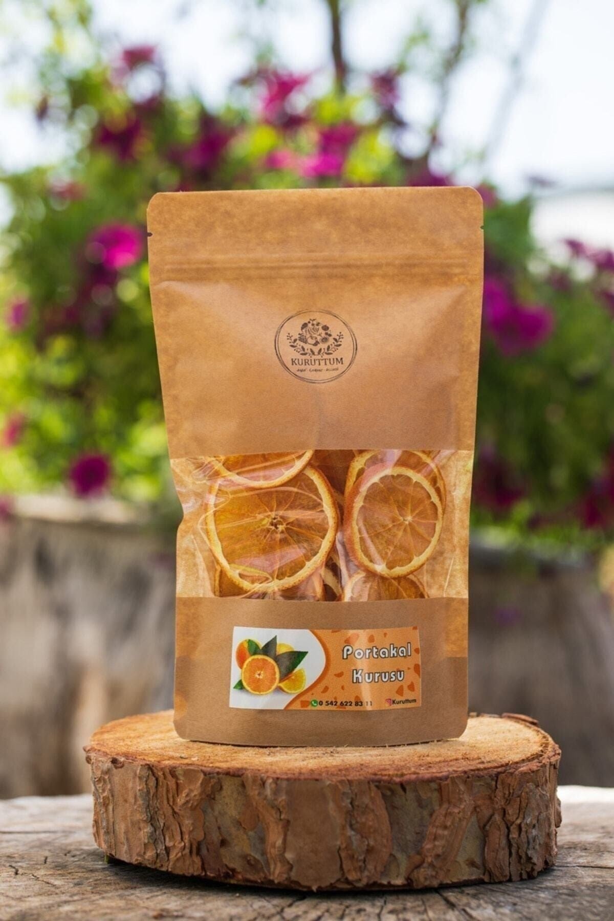 Kurutulmuş Portakal Dilimleri 100gr