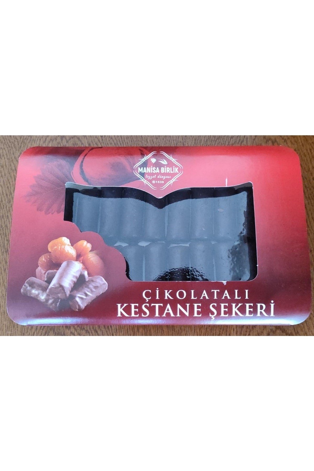 Manisa Birlik Çikolatalı Kestane Şekeri 250 Gr 1 Paket