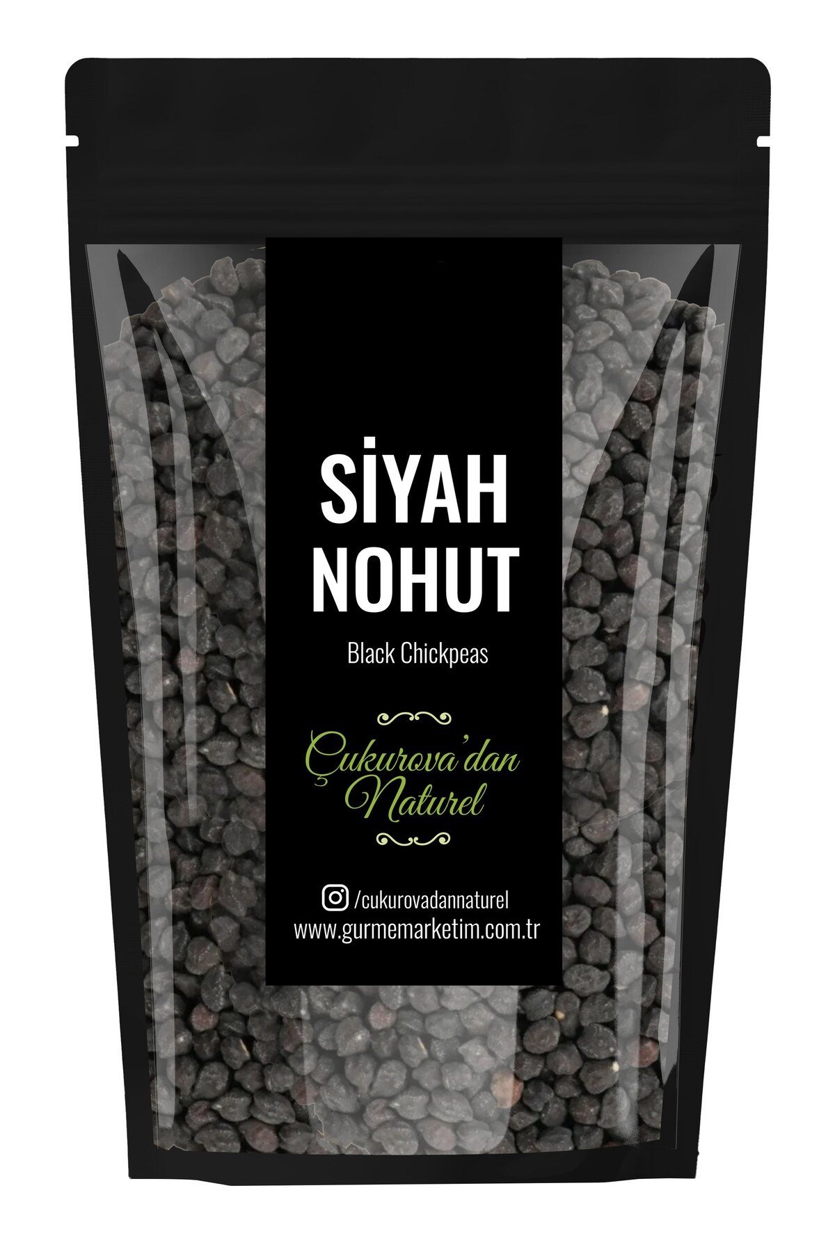 Organik Glutensiz Siyah Nohut 500 gr