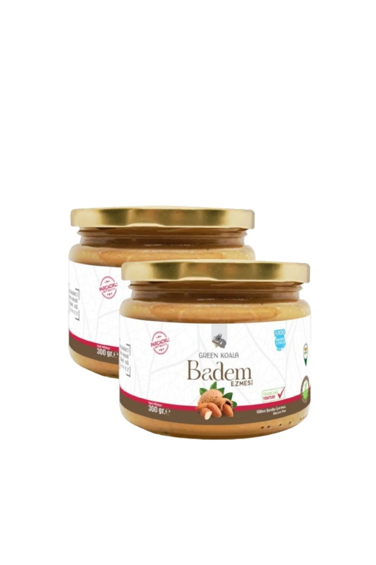 Parçacıklı Badem Ezmesi 300 gr 2 Adet