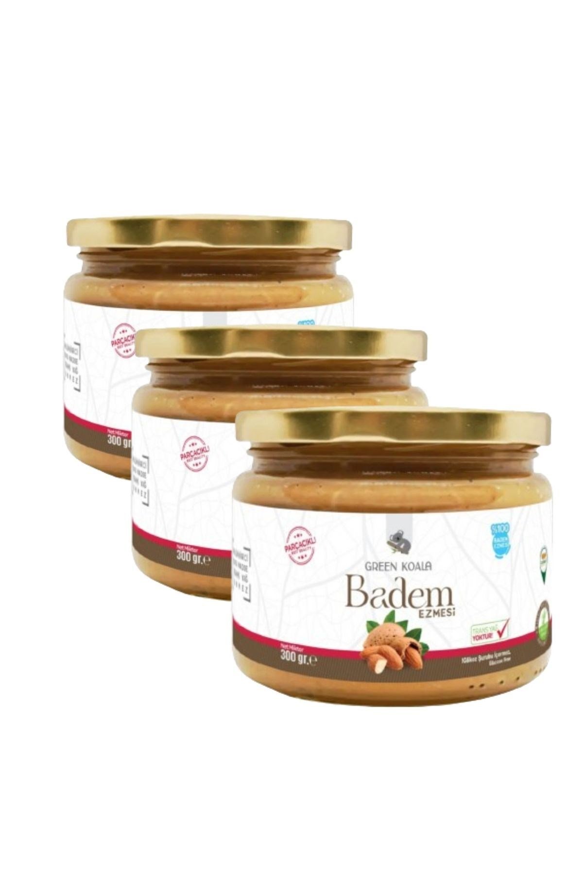 Parçacıklı Badem Ezmesi 300 gr 3 Adet