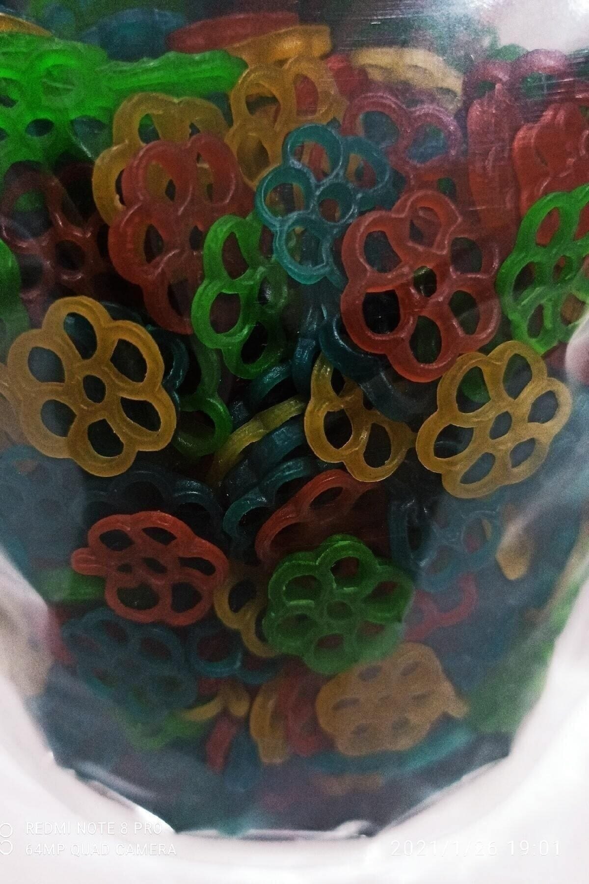 Renkli Sihirli Suriye Cipsi Yağda Açılır 500 Gr