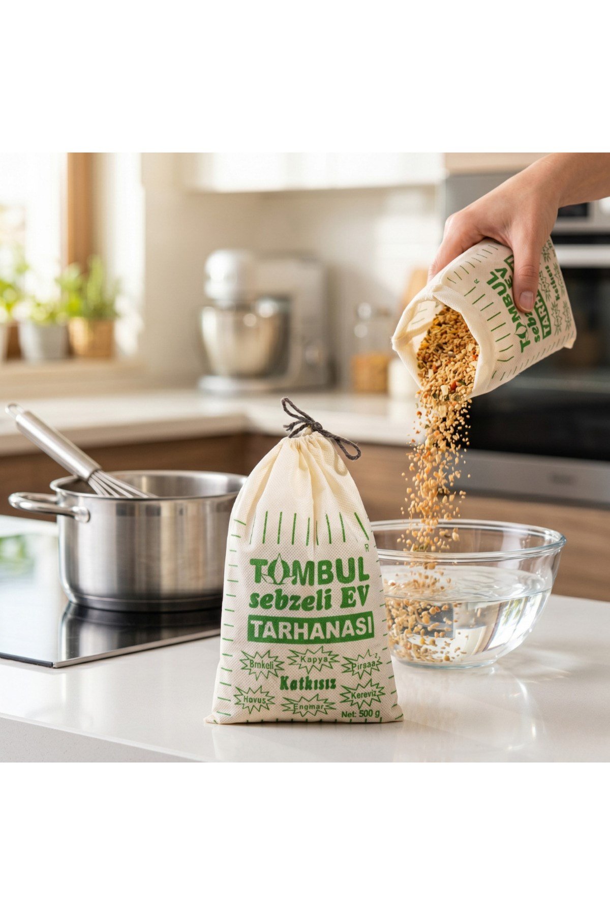 Tombul Katkısız Ev Tarhanası 500 gr - Sebzeli