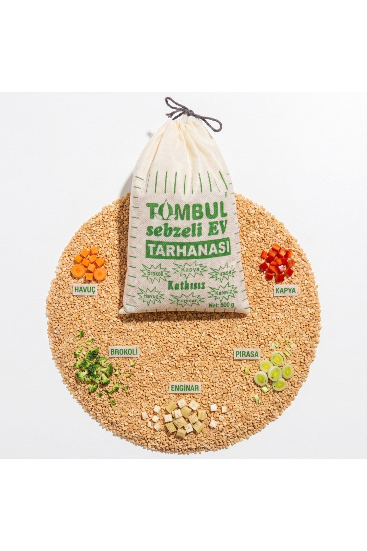 Tombul Katkısız Ev Tarhanası 500 gr - Sebzeli
