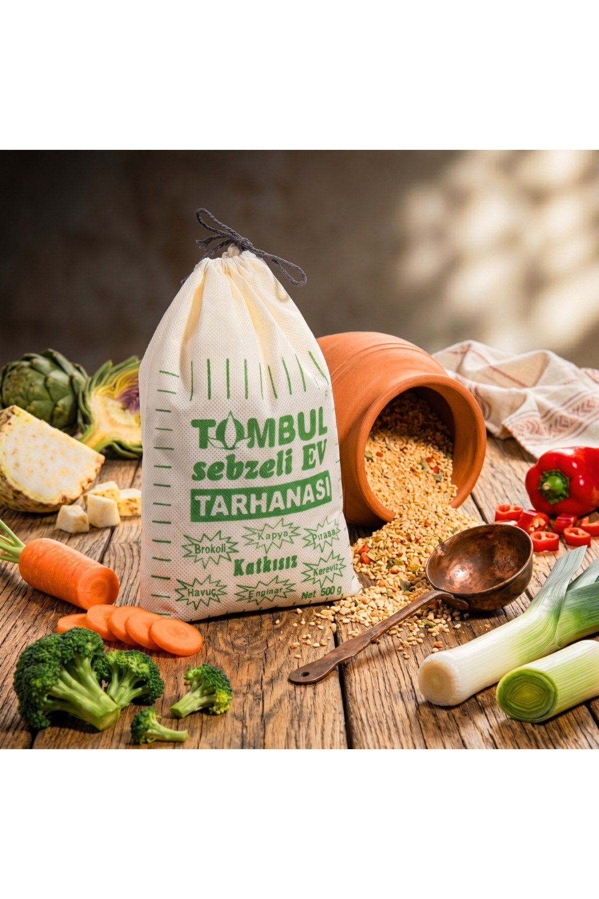 Tombul Katkısız Ev Tarhanası 500 gr - Sebzeli