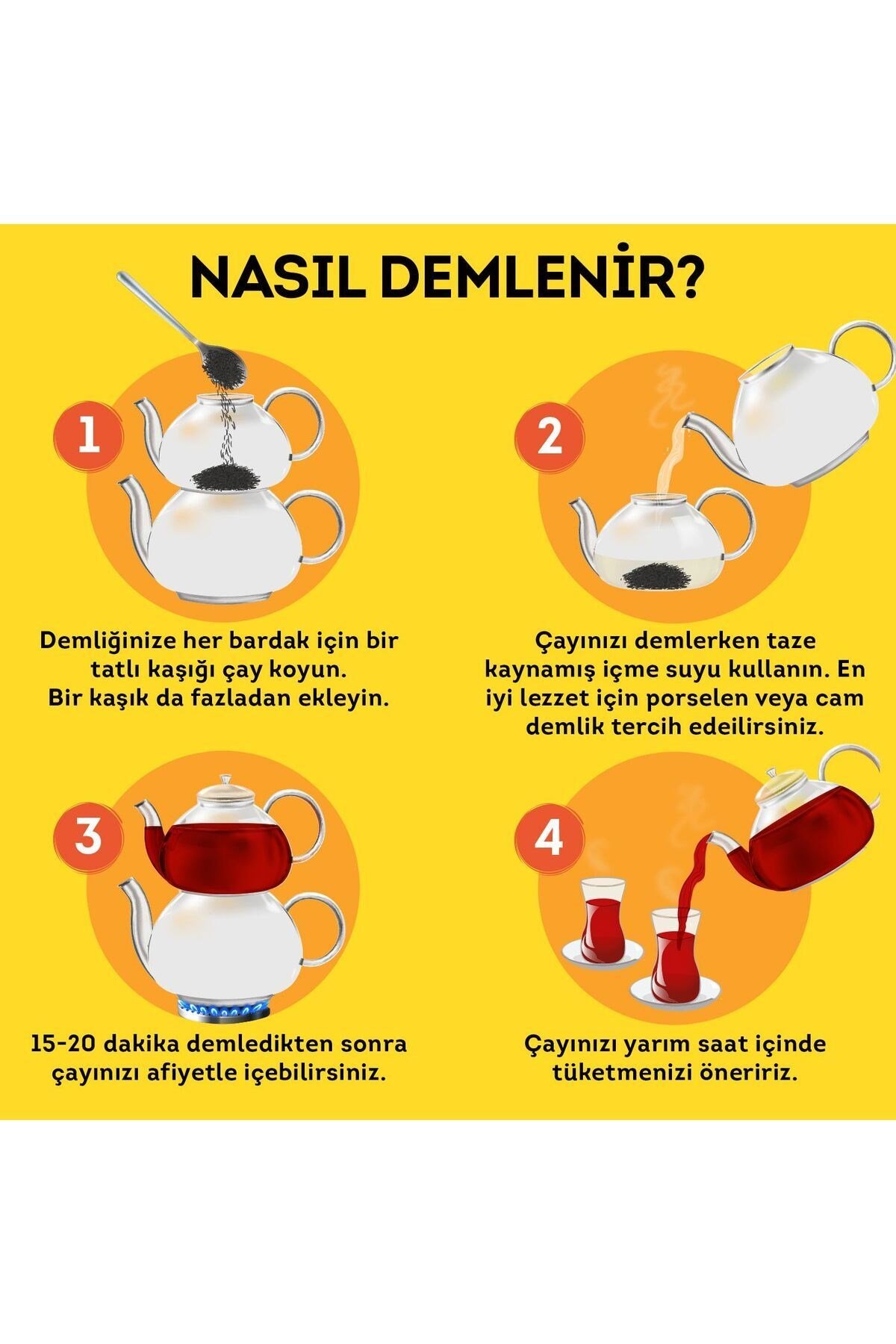 Yellow Label Dökme Çay 1000 Gr x 4 ADET = 4 KG Dökme Çay