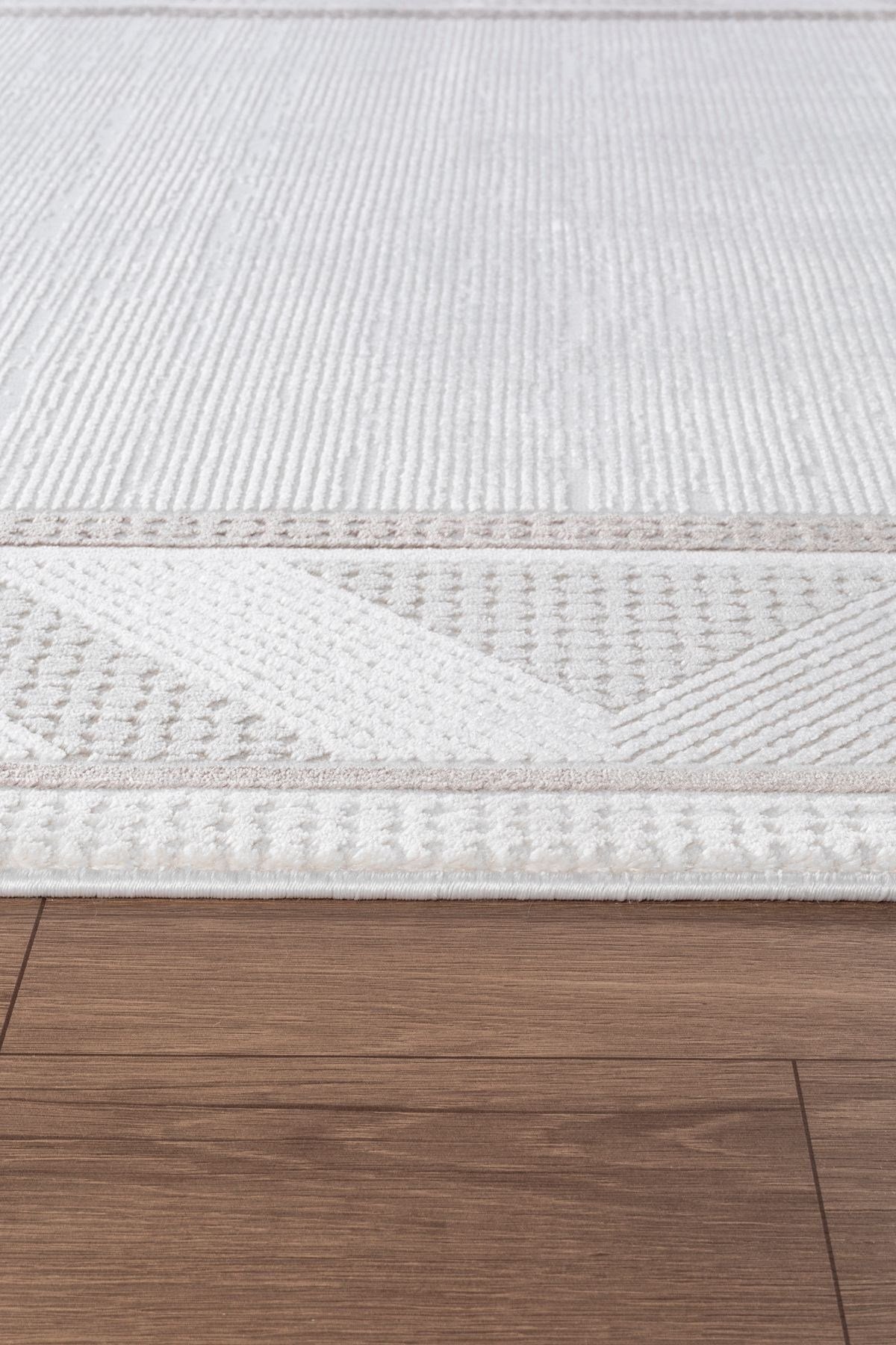 BEVEL Saçaklı Modern Dokuma Halı, Yüksek Kalite Oturma Odası, Salon,Mutfak Halısı