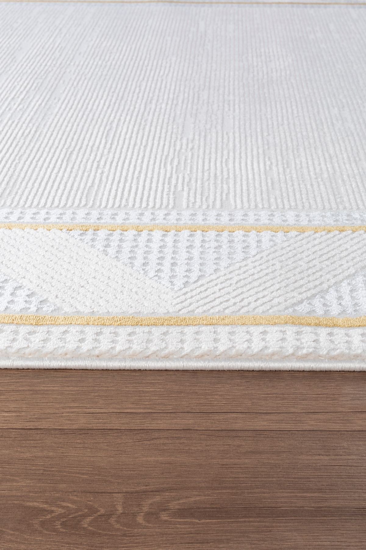 BEVEL Saçaklı Modern Dokuma Halı, Yüksek Kalite Oturma Odası, Salon,Mutfak Halısı