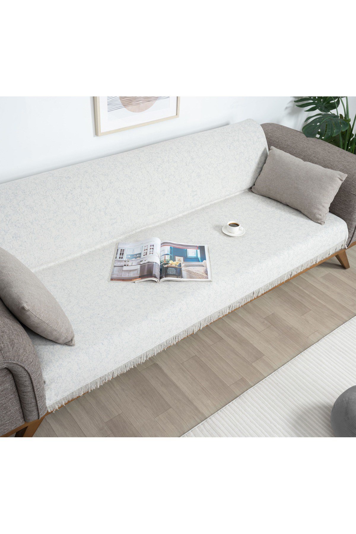 Çok Amaçlı Pamuklu Örtü- Kanepe-koltuk Şalı-Koltuk Örtüsü 170x220
