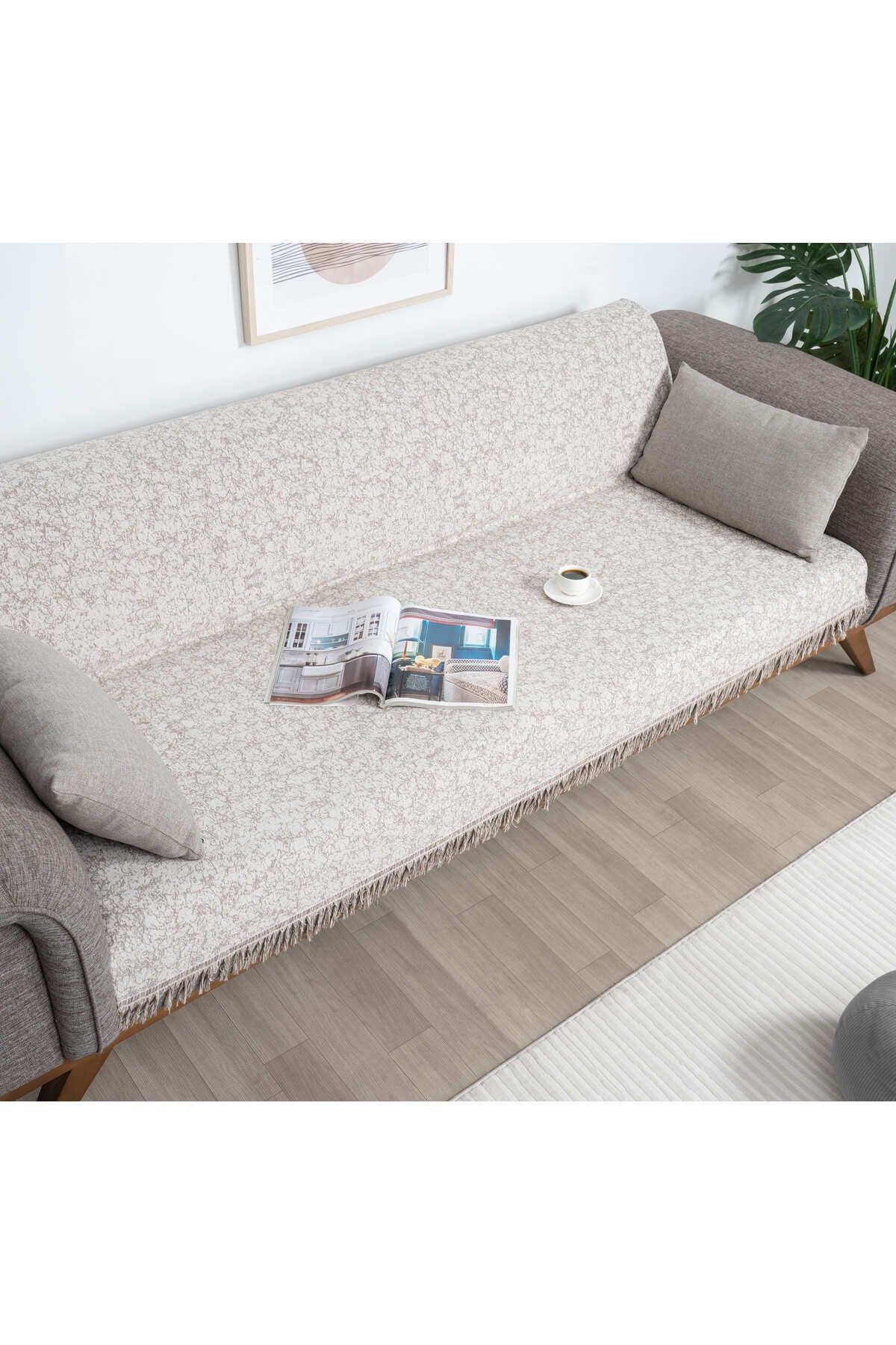 Çok Amaçlı Pamuklu Örtü- Kanepe-koltuk Şalı-Koltuk Örtüsü 170x220
