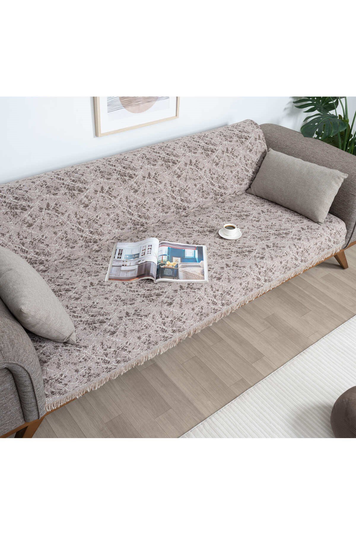Çok Amaçlı Pamuklu Örtü- Kanepe-koltuk Şalı-Koltuk Örtüsü 170x220