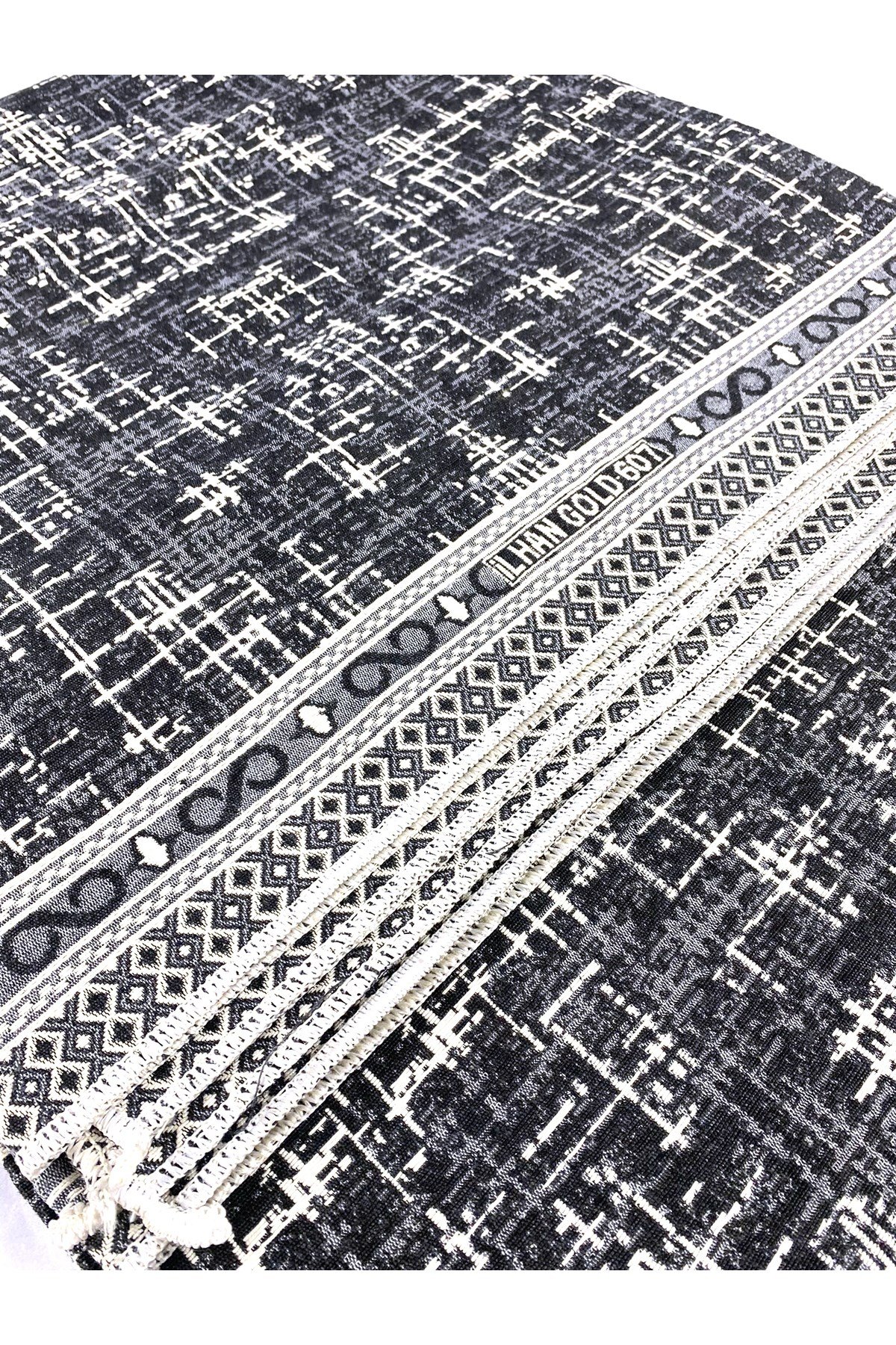 Modern Pamuklu Halı Örtüsü Savan 4m2 Dokuma 160x240 Lastiksiz