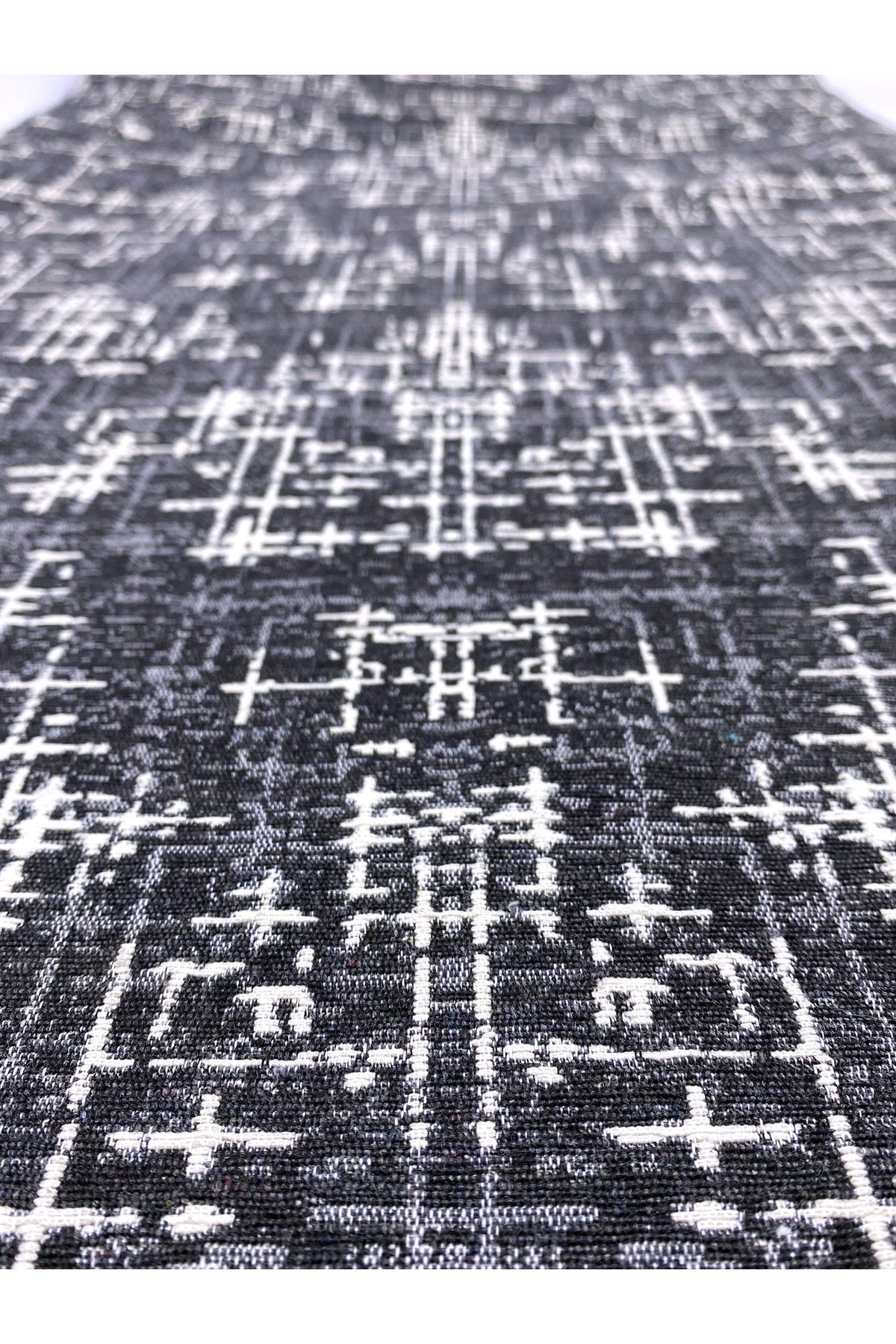 Modern Pamuklu Halı Örtüsü Savan 4m2 Dokuma 160x240 Lastiksiz