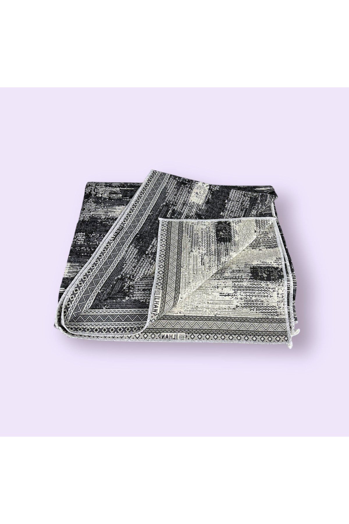 Modern Pamuklu Halı Örtüsü Savan 6m2 Dokuma 200x300 Lastiksiz