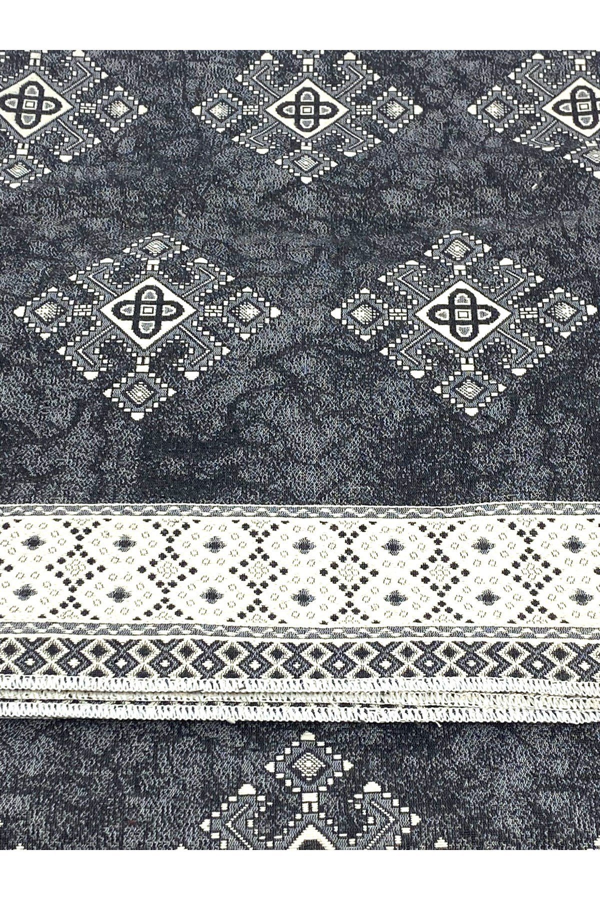 Modern Pamuklu Halı Örtüsü Savan 6m2 Dokuma 200x300 Lastiksiz